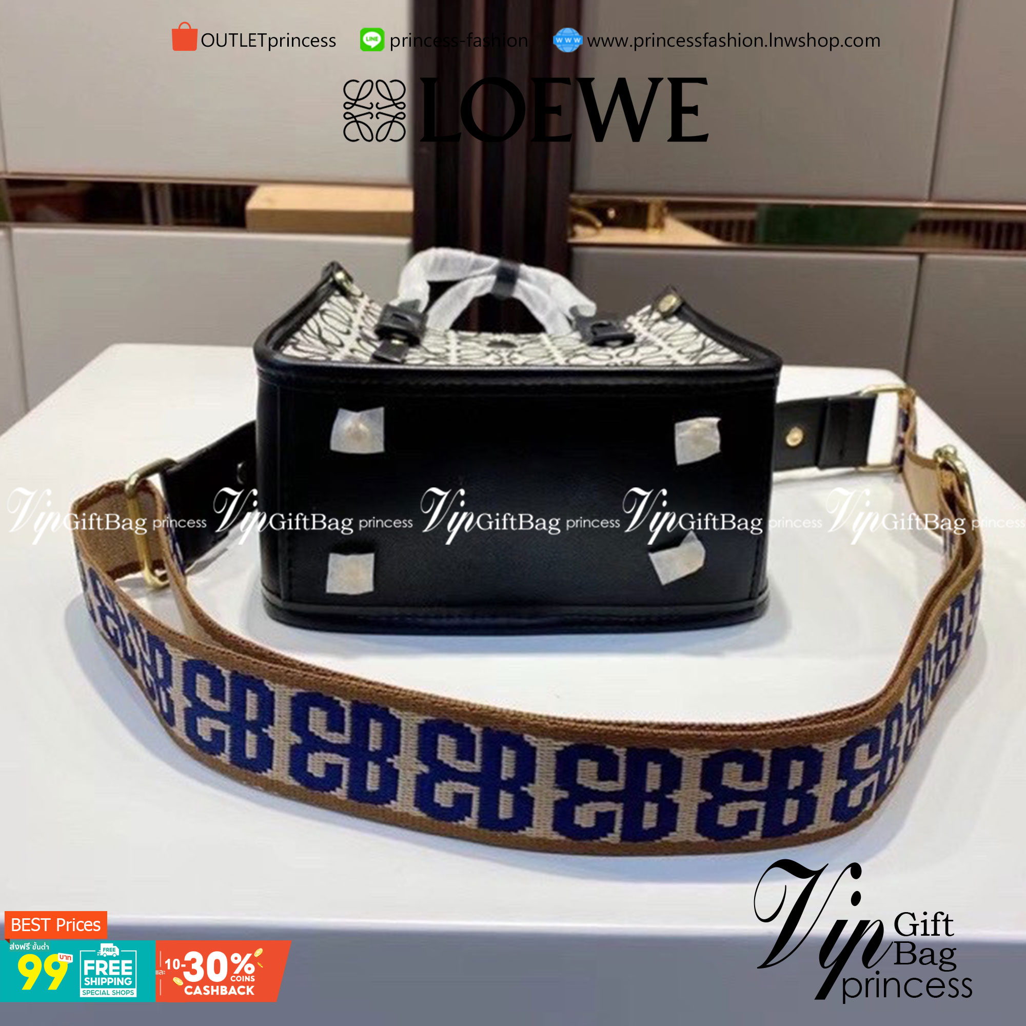 LOEWE MINI TOTE BAG พร้อมส่งที่ไทย ที่นี่ที่เดียว (งานจริงสวยน่ารักมากค่ะ) กระเป๋าที่ตอบโจทย์สายชิคมากๆค่ะ มีขนาดพอเหมาะสำหรับจัดเก็บสิ่งของสำคัญ ออกแบบมาให้เข้ากับไลฟ์สไตล์ที่ไม่หยุดนิ่งของคุณ แอกเซสซอรี่ที่เติมเต็มทุกลุคของคุณ กระเป๋าโท้ทสุดประณีตใบนี้ร