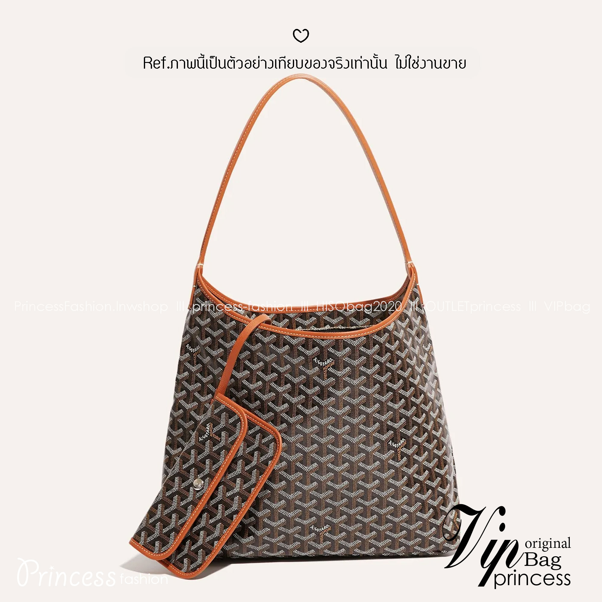 พร้อมส่ง 8 สี ORI หนังแท้ | Goyard Bohème Hobo Bag กระเป๋าสะพายทรงโฮโบ สะท้อนถึงความเบา ความยืดหยุ่น เปิดปิดแบบซิป สะดวกสบายขึ้น