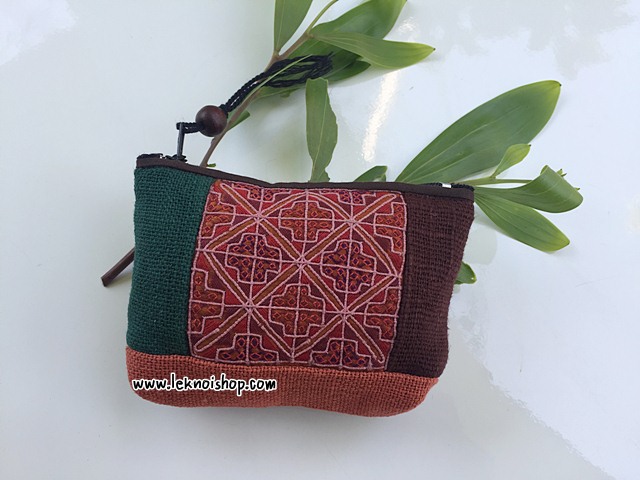 กระเป๋าเหรียญผ้าม้ง OC 00057