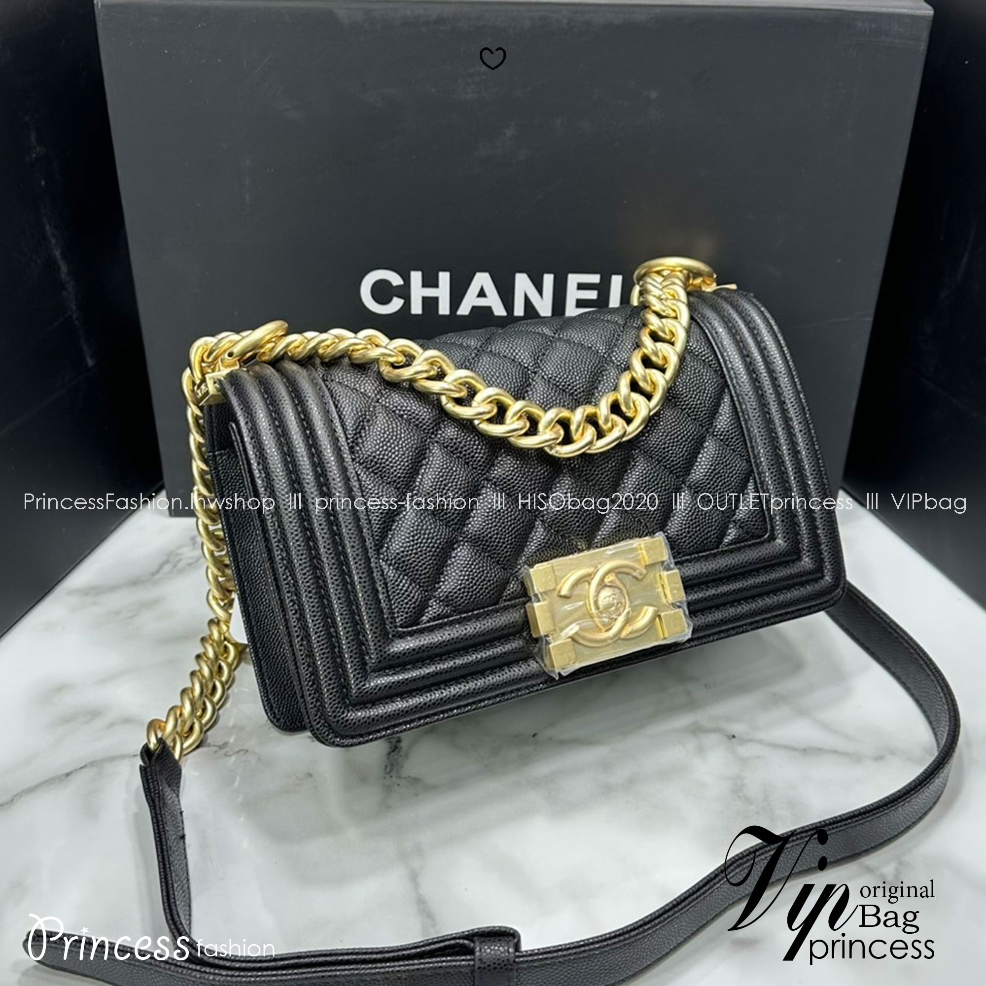 ORI หนังแท้ | CHANEL Boy 20cm shoulder bag กระเป๋าสะพายรุ่นยอดนิยม หรูหราระดับตำนาน สวยงามเหนือกาลเวลา
