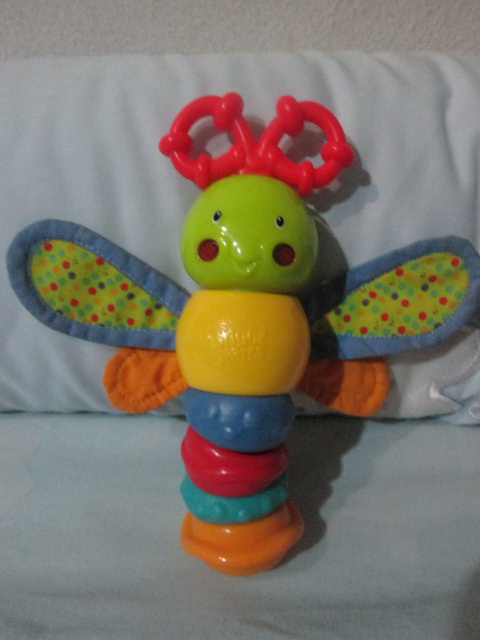 Bright Starts Butterfly Developmental toys มีเสียงมีไฟค่ะ (ของเล่นมือสอง)