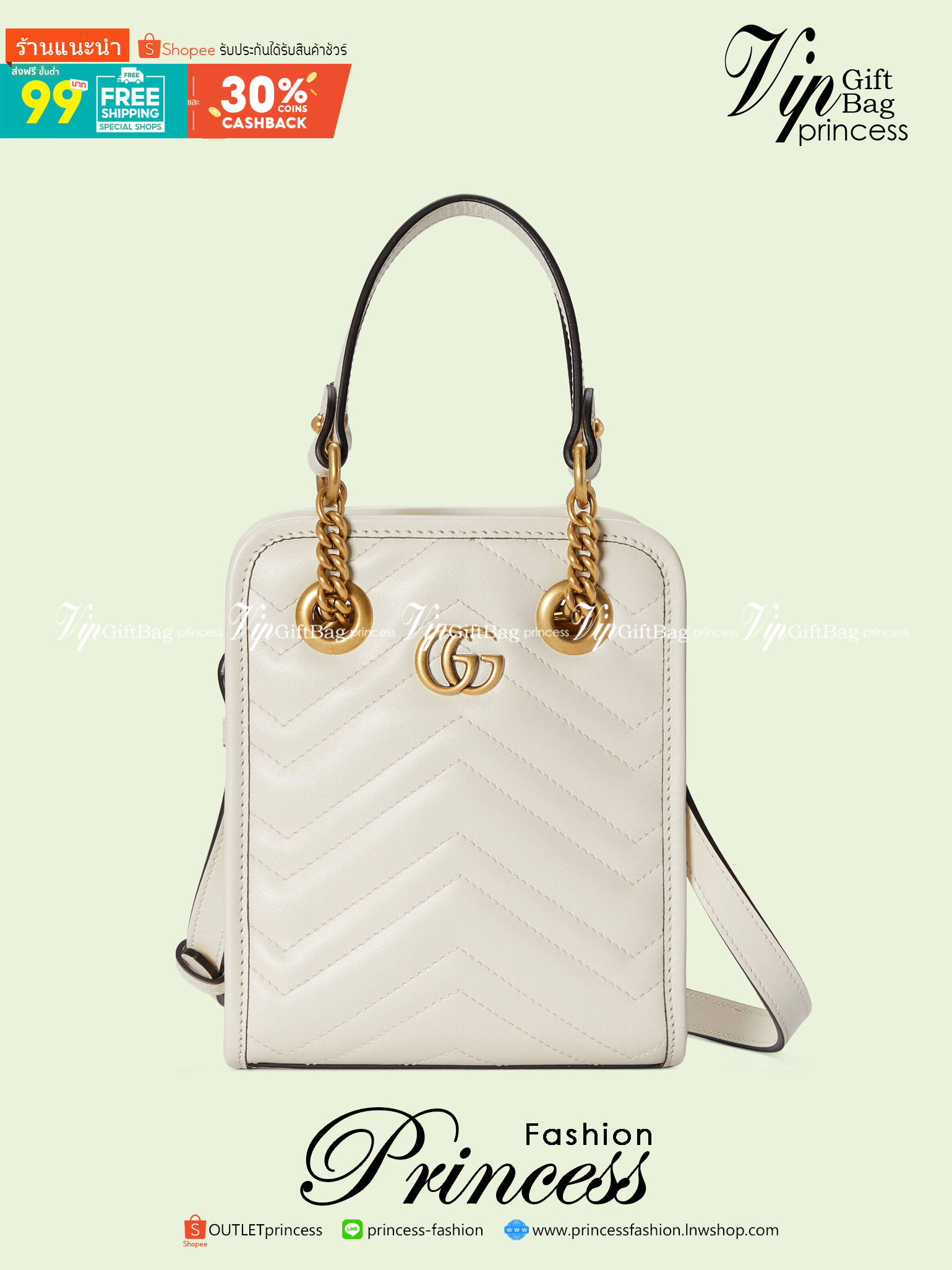 ORI 🥂 GG Marmont matelassé mini bag / Gucci Marmont mini bag เกรดใช้งานสลับใบจริงได้ เทพออริจินอล ภาพสินค้าถ่ายจากงานขายจริง ใช้งานต่างประเทศได้