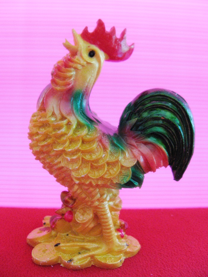 สินค้าหมดค่ะ รูปปั้นไก่เสริมดวง สลายพลังปราณชี่พิฆาต แบบใหญ่ค่ะ