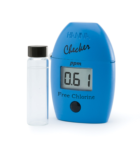 เครื่องวัดคลอรีน Hanna รุ่น HI701 วัดได้ทั้ง Free และ Total Chlorine ฟรี! reagent 1 กล่อง 25 ซอง