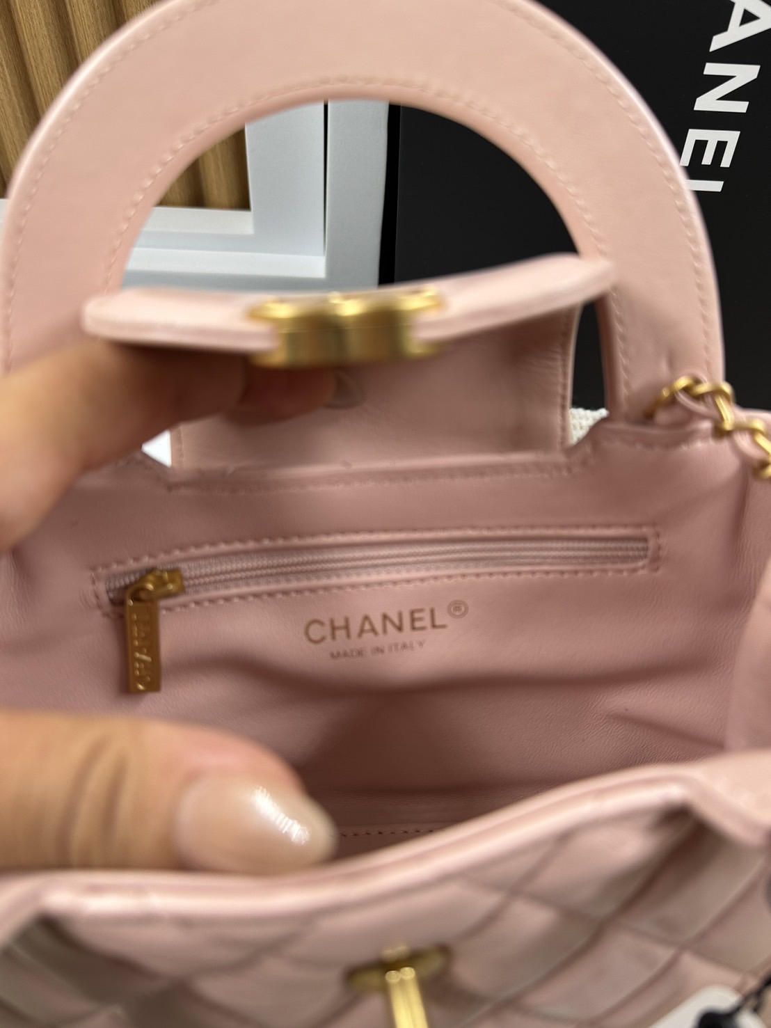 Chanel mini kelly flap bag เกรดออริ สลับแท้ 1:1 ใช้งานต่างประเทศได้