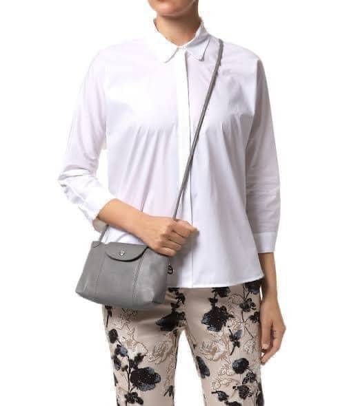 Longchamp Le Pliage Cuir Crossbody Bag อีกหนึ่งคอลเลคชั่น Le Pliage Cuir หนึ่งในตระกูลกระเป๋าสุดไอคอนิก