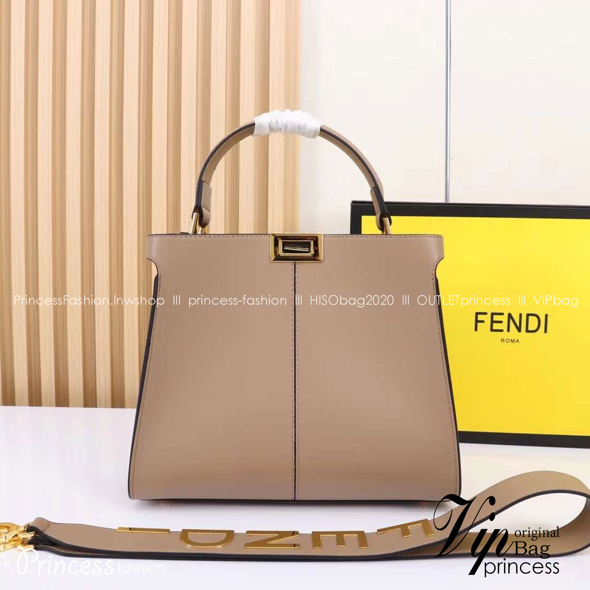 พร้อมส่ง 3 สี FENDI Peekaboo X-Lite Medium กระเป๋าสะพาย 🧡 เกรดออริจินอล 1:1 สลับแท้