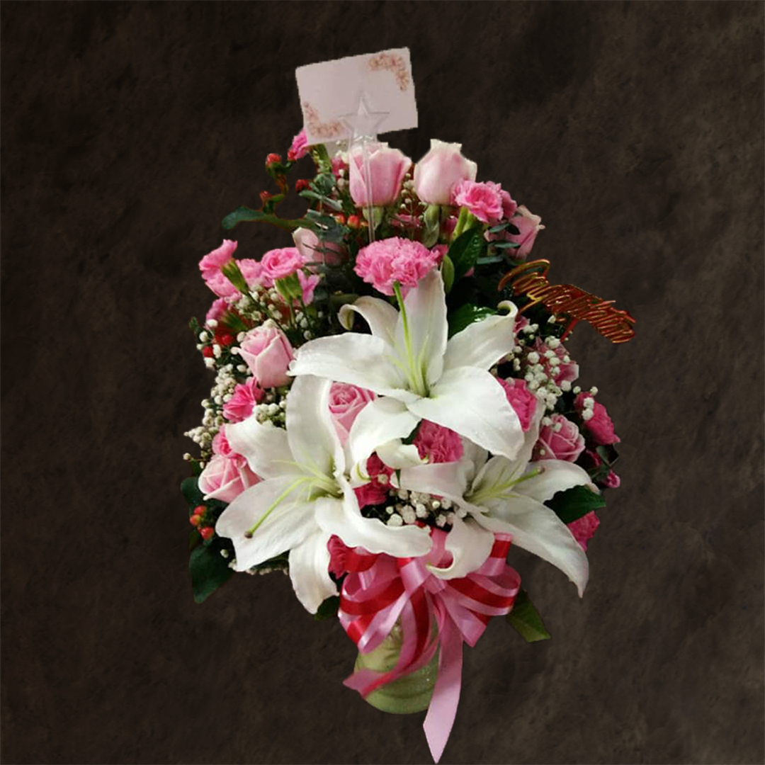 แจกันดอกไม้สด Flower vase