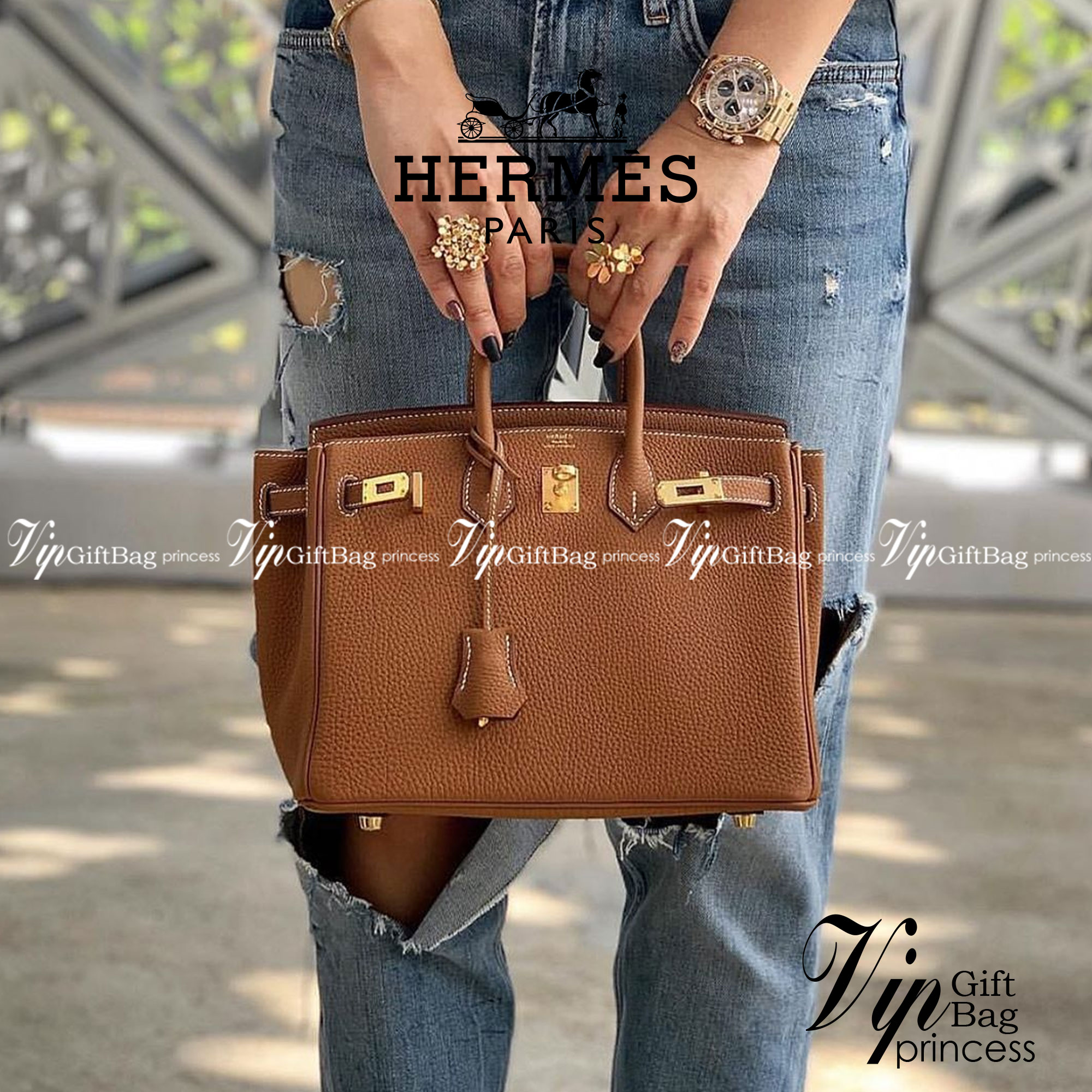 หนังแท้ Hermes BIRKIN 25CM epsom in MAUVSSYLESTE COLOR FULL HANDMADE GOLD HARDWARE เกรดออริจินอล ภาพสินค้าถ่ายจากงานขายจริง