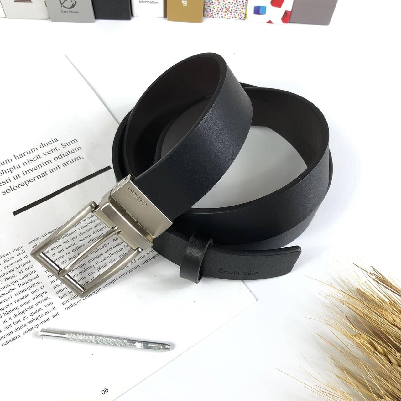 ของแท้ 💯% 】Calvin Klein Leather Belt & Wallet Set เซตสุดคุ้ม จะะมอบเป็นของขวัญหรือใช้เองก็แนะนำเลยค่าา