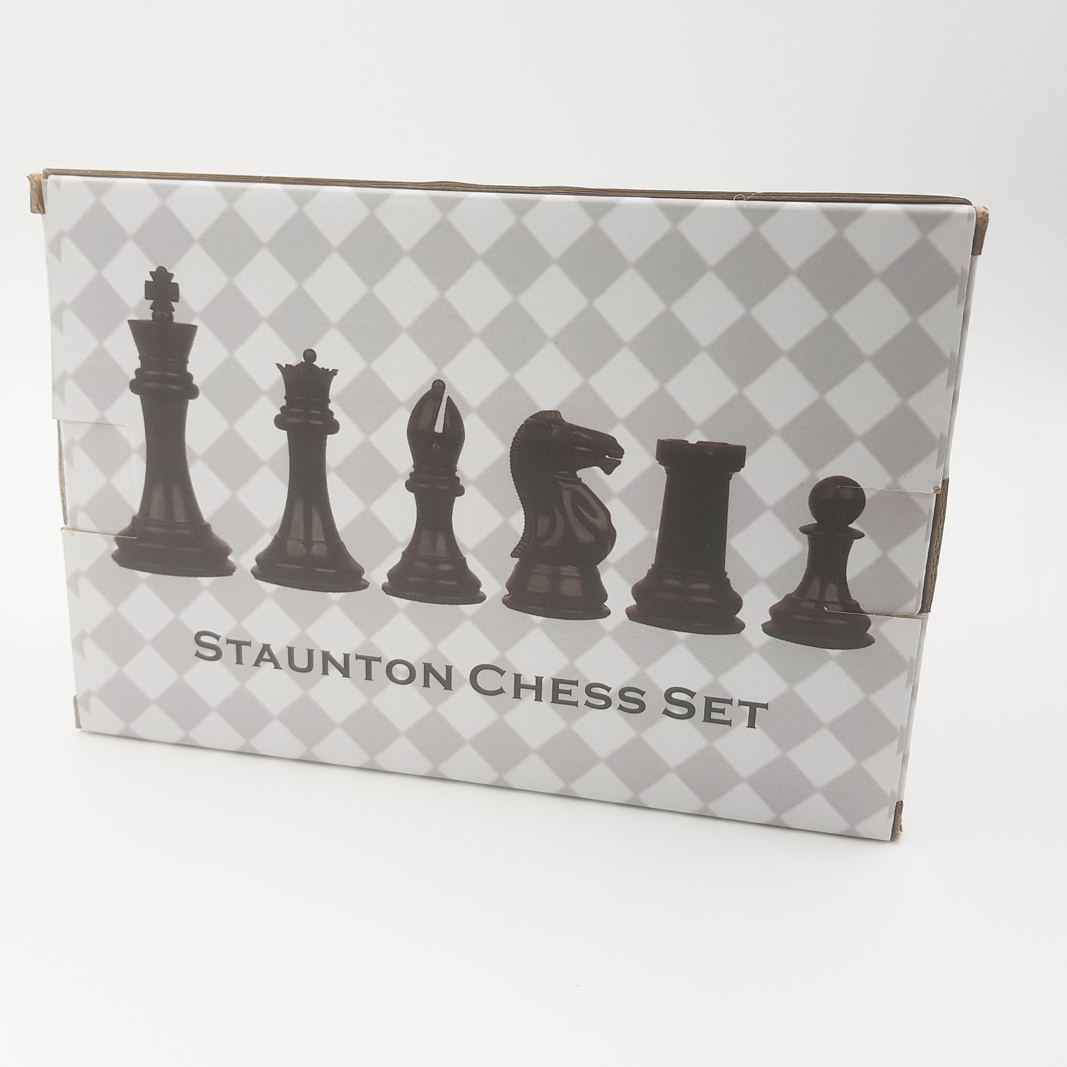 ตัวหมากรุกสากลทรงStaunton เกรดพรีเมี่ยมอย่างดีแบรนด์ Spruce-Tek ขนาด10.8 cm.(4.25 นิ้ว)มาตรฐานสำหรับแข่งขัน