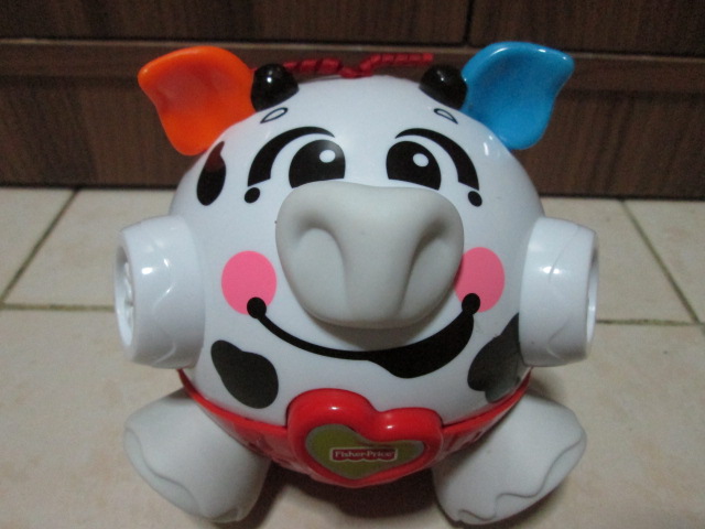 Fisher-Price Bounce & Giggle - Cow ของเล่นมือสอง