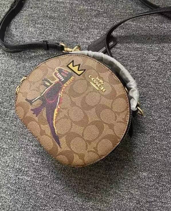 OUTLET 】COACH X JEAN-MICHEL BASQUIAT CANTEEN CROSSBODY IN SIGNATURE CANVAS (COACH C5658) พร้อมส่งที่ไทย ราคาสุดคุ้ม