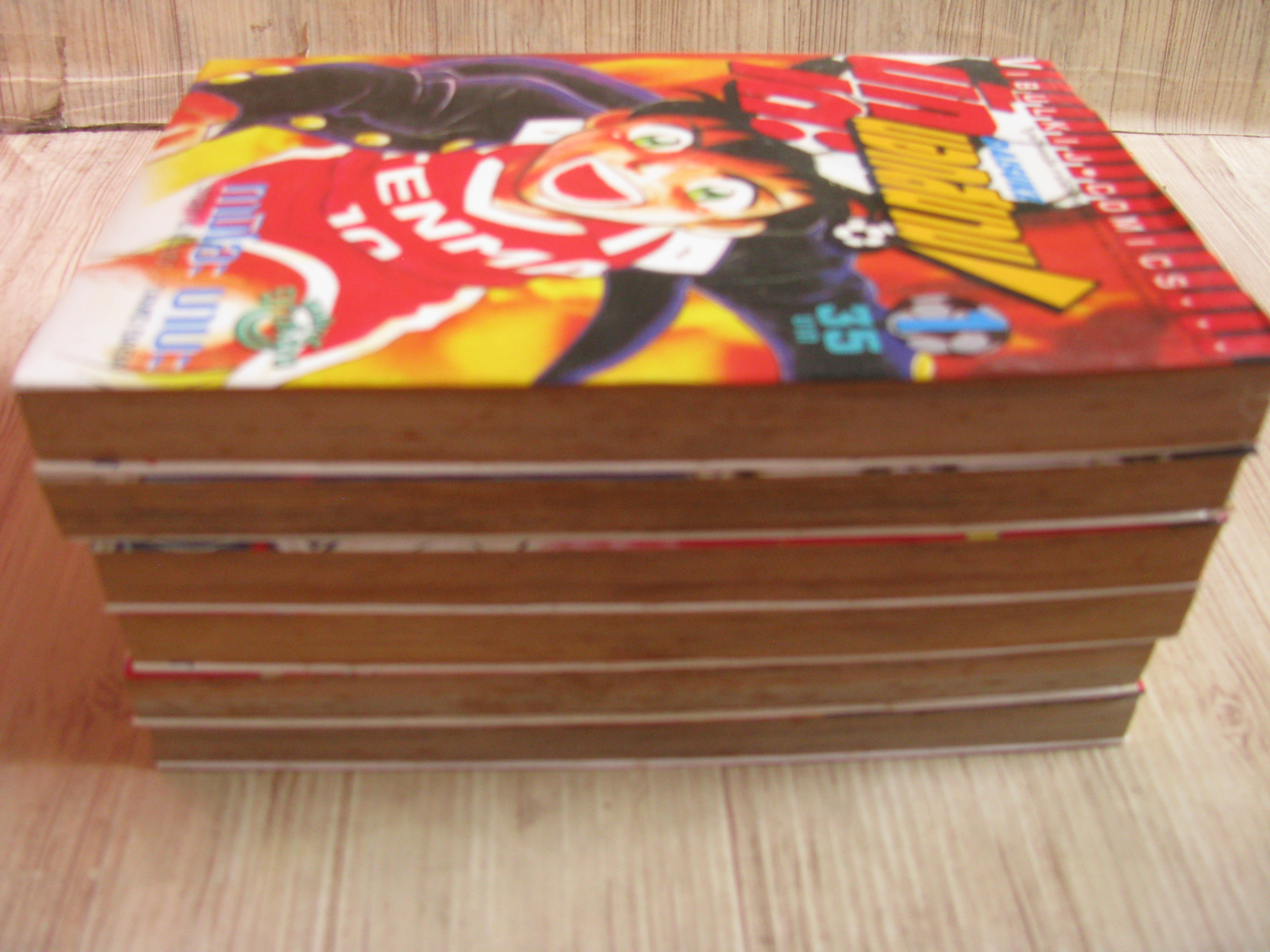 นักแตะนอกสนาม ชุด เล่ม 1-8 ( 8 เล่มจบ )(ขาดเล่ม 3,7) สภาพหนังสือบ้าน