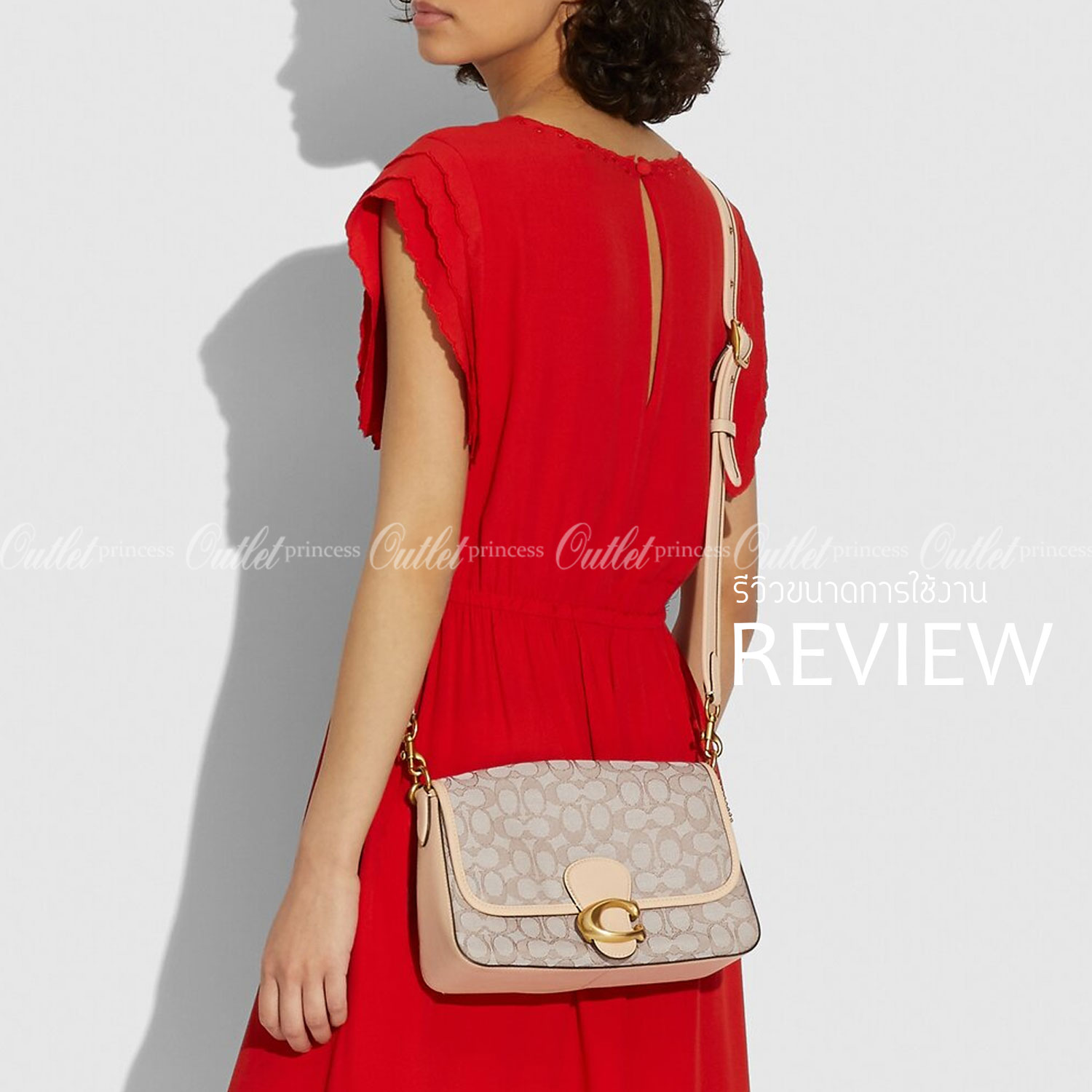 สวย คลาสสิคมากๆจ้าา COACH SOFT TABBY EUROPEAN CLASSIC UPGRADE PORTABLE BAG((C4821)) พร้อมส่งทันทีค่ะ สินค้าออกใหม่!! กระเป๋าหิ้ว//สะพายข้างได้ สุดคุ้ม! วัสดุ jacquard+หนังแท้ ได้สวยงาม คลาสสิคมากๆค่ะ น้ำหนักเบา เปิดปิดแบบกระดุมแม่เหล็กเป็นอะไหล่โลโก้แบรนด