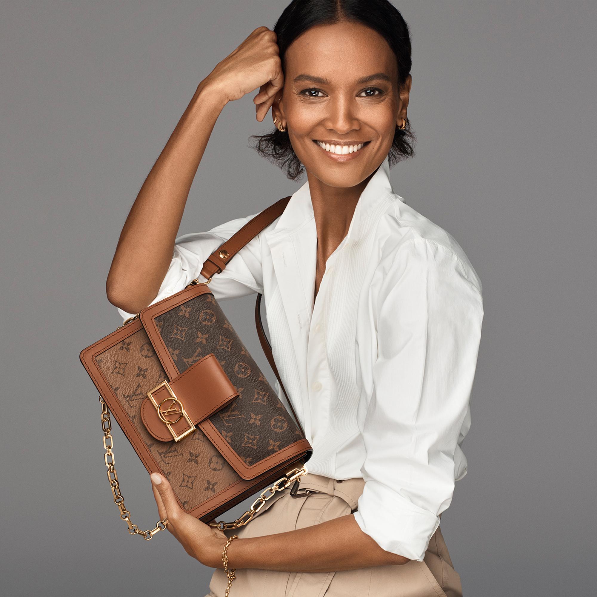 LOUIS VUITTON DAUPHINE MM 25cm เกรดออริจินอลสลับแท้ 1:1 ใช้งานต่างประเทศได้