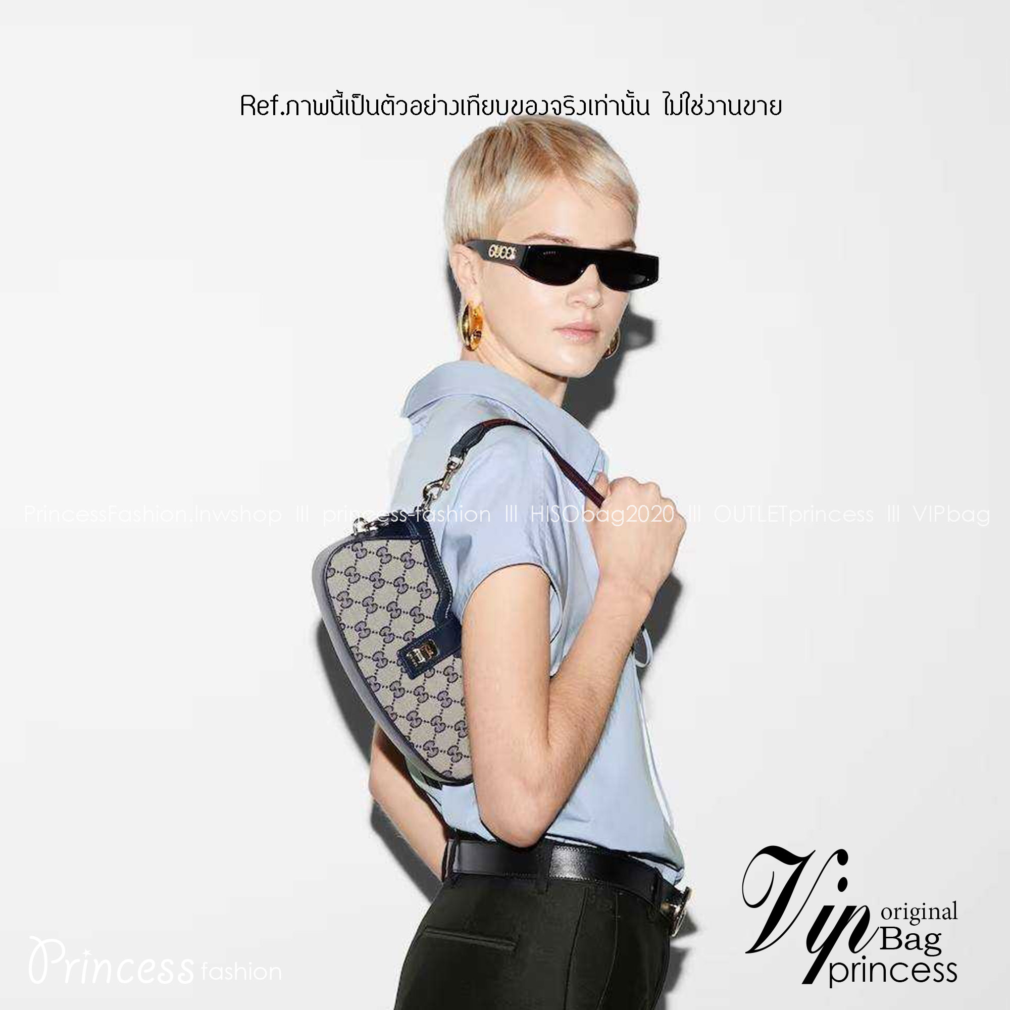 Gucci moon side mini shoulder bag สวยย้อนยุค y2k กำลังมาแรง กับอีกหนึ่งไอเท็มสุดจึ้ง ด้วยขนาดที่กำลังพอดี ดีไซน์คลาสสิคลัคชู ดูผู้ดี