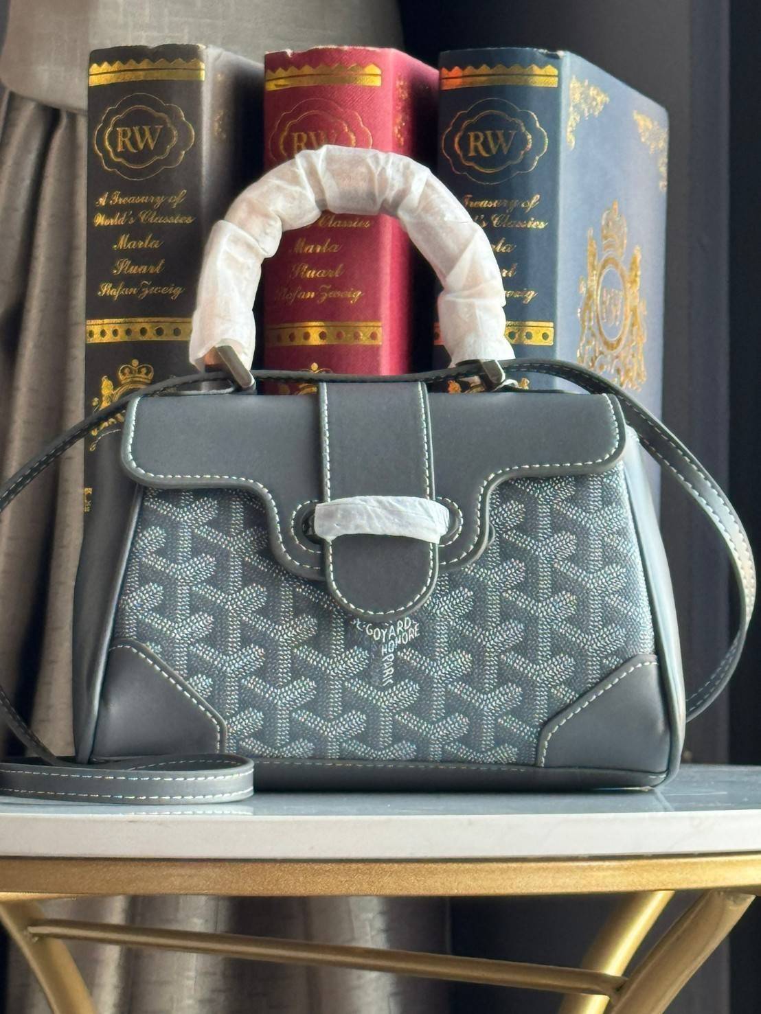 พร้อมส่ง 6 สี Goyard Saigon Souple Mini Bag / Saïgon Bag กระเป๋าถือ/สะพาย เกรดออริ สลับแท้ 1:1 ใช้ต่างประเทศได้