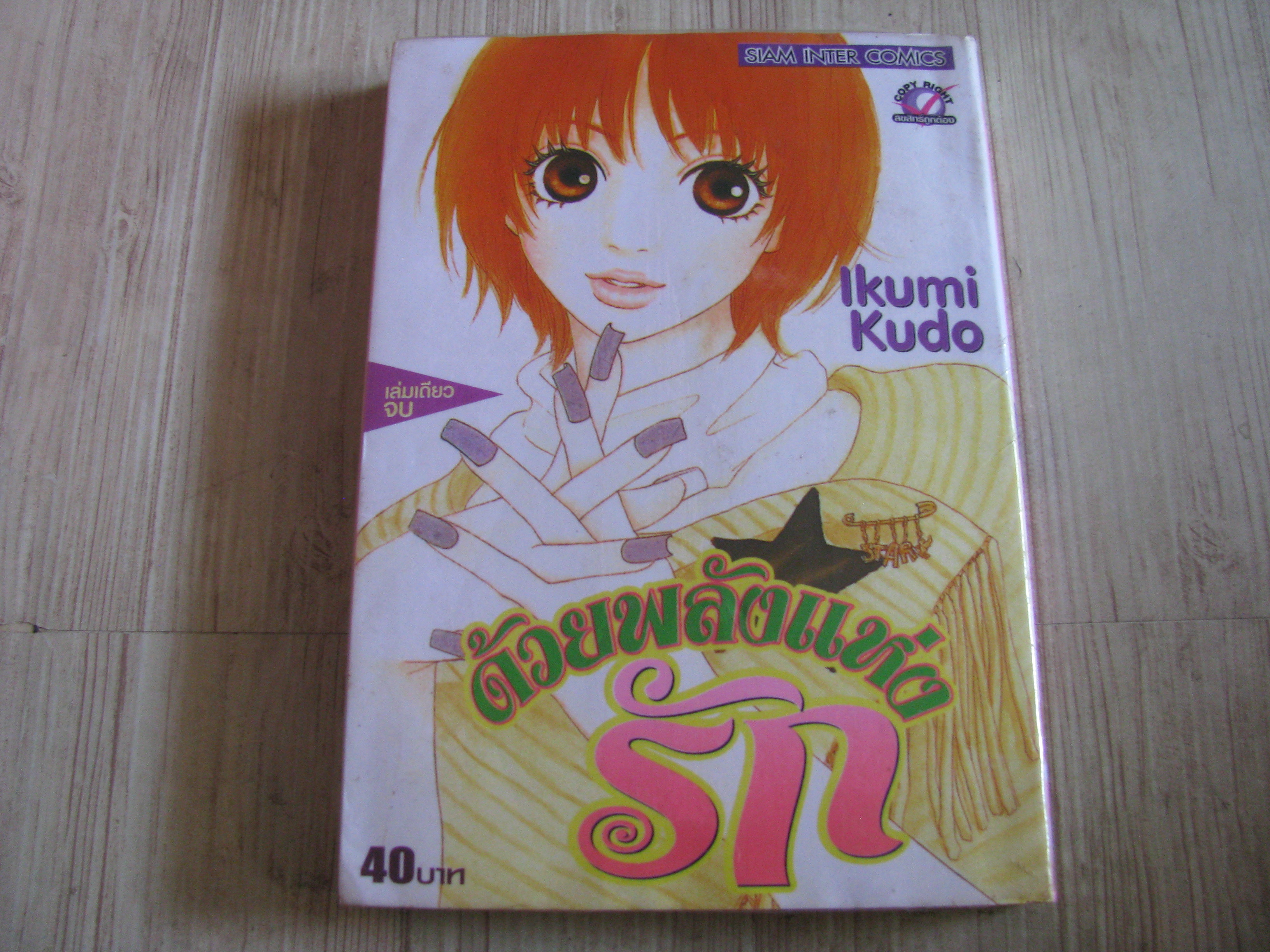 ด้วยพลังแห่งรัก เล่มเดียวจบ Ikumi Kudo เขียน