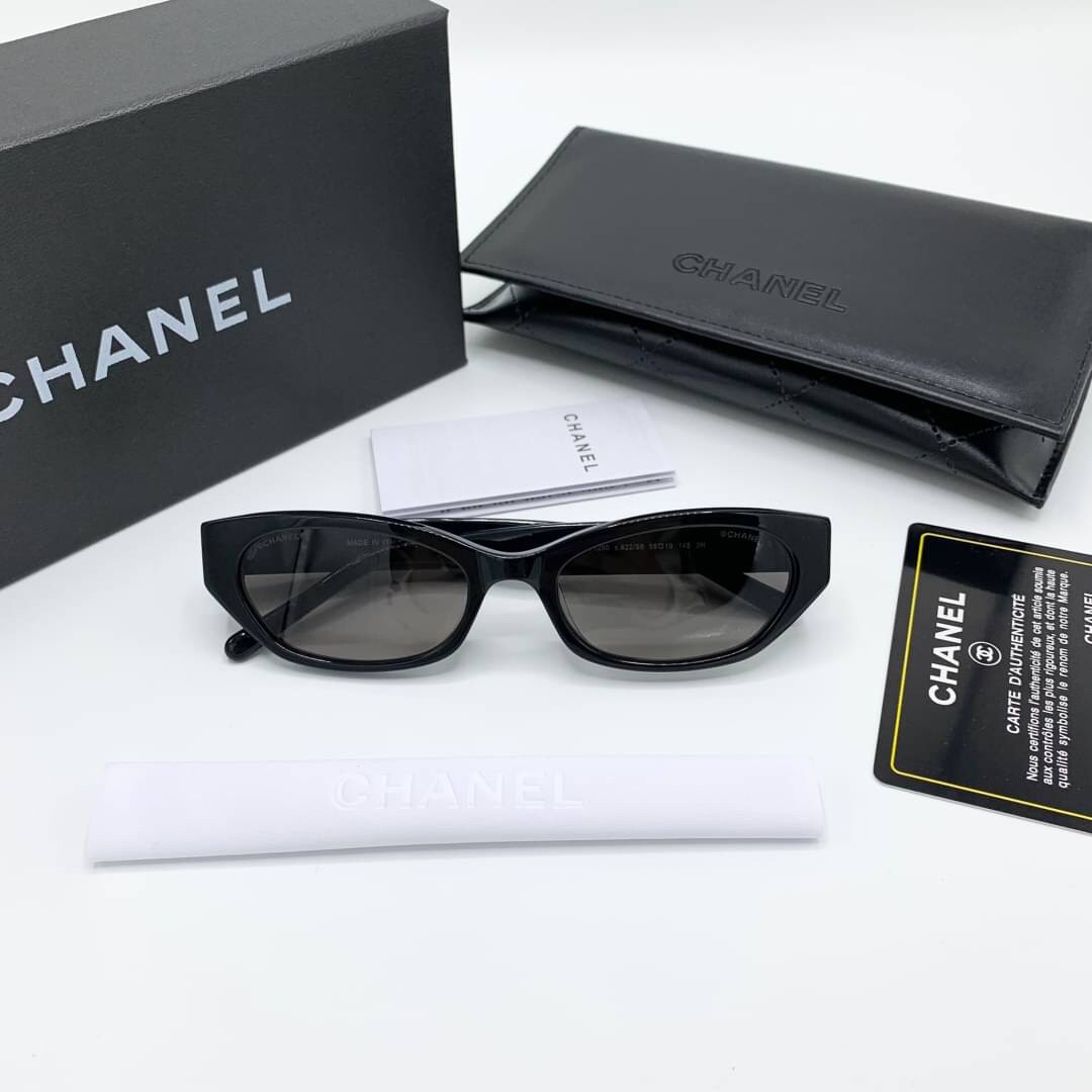 CHANEL SUNGLASSES แว่นตากันแดดชาแนล เกรดออริจินอล 1:1 งานสวยสุด คุณภาพดี Hi-quality กันแดดเต็มประสิทธิภาพ UV400 ภาพถ่ายจากสินค้าจริง