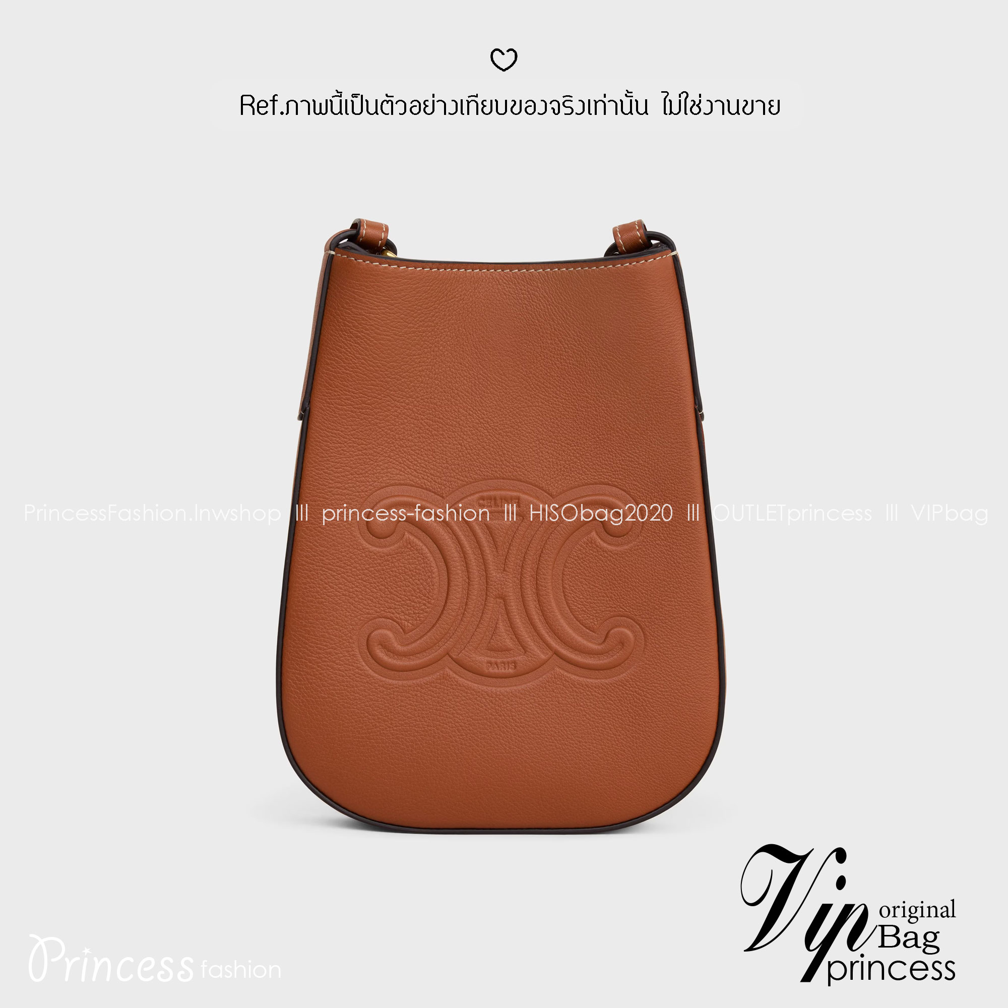 ORI หนังแท้ | CELINE PHONE POUCH HELOISE IN SUPPLE กระเป๋าใส่โทรศัพท์ เรียบหรู ด้วยลวดลาย Triompe ที่แสดงถึงความเป็นเอกลักษณ์ของแบรนด์
