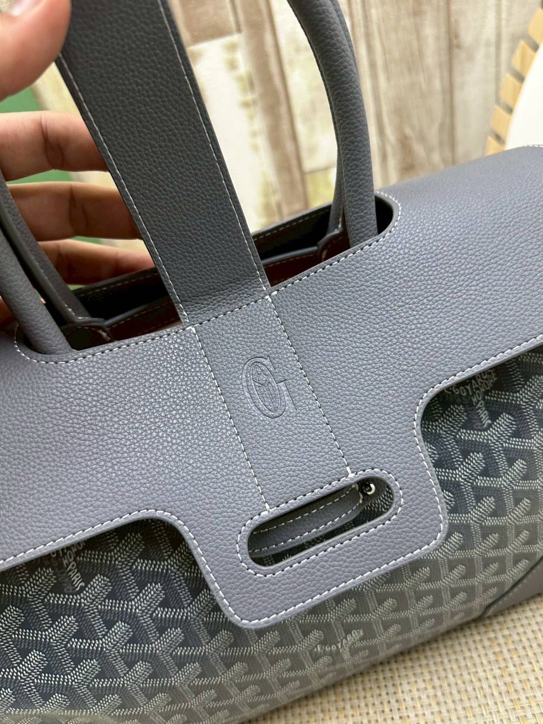 5 สี ORI หนังแท้ | Goyard Saigon Tote Bag กระเป๋าสะพายทรงโท้ท พร้อมหูจับใช้งานง่าย ภายในโล่งกว้าง หรูหราลงตัว