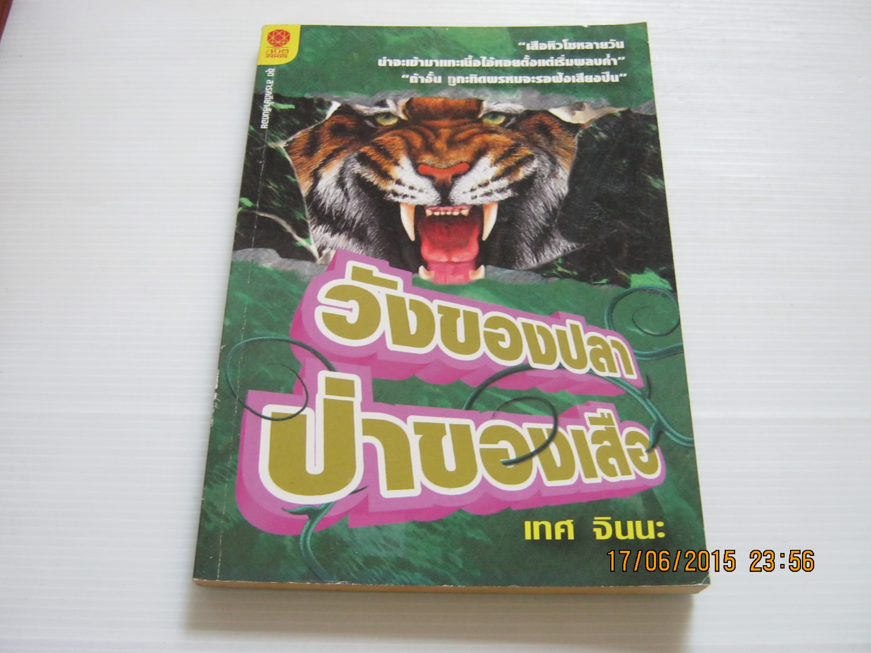 วังของปลา ป่าของเสือ เทศ จินนะ เขียน***สินค้าหมด***
