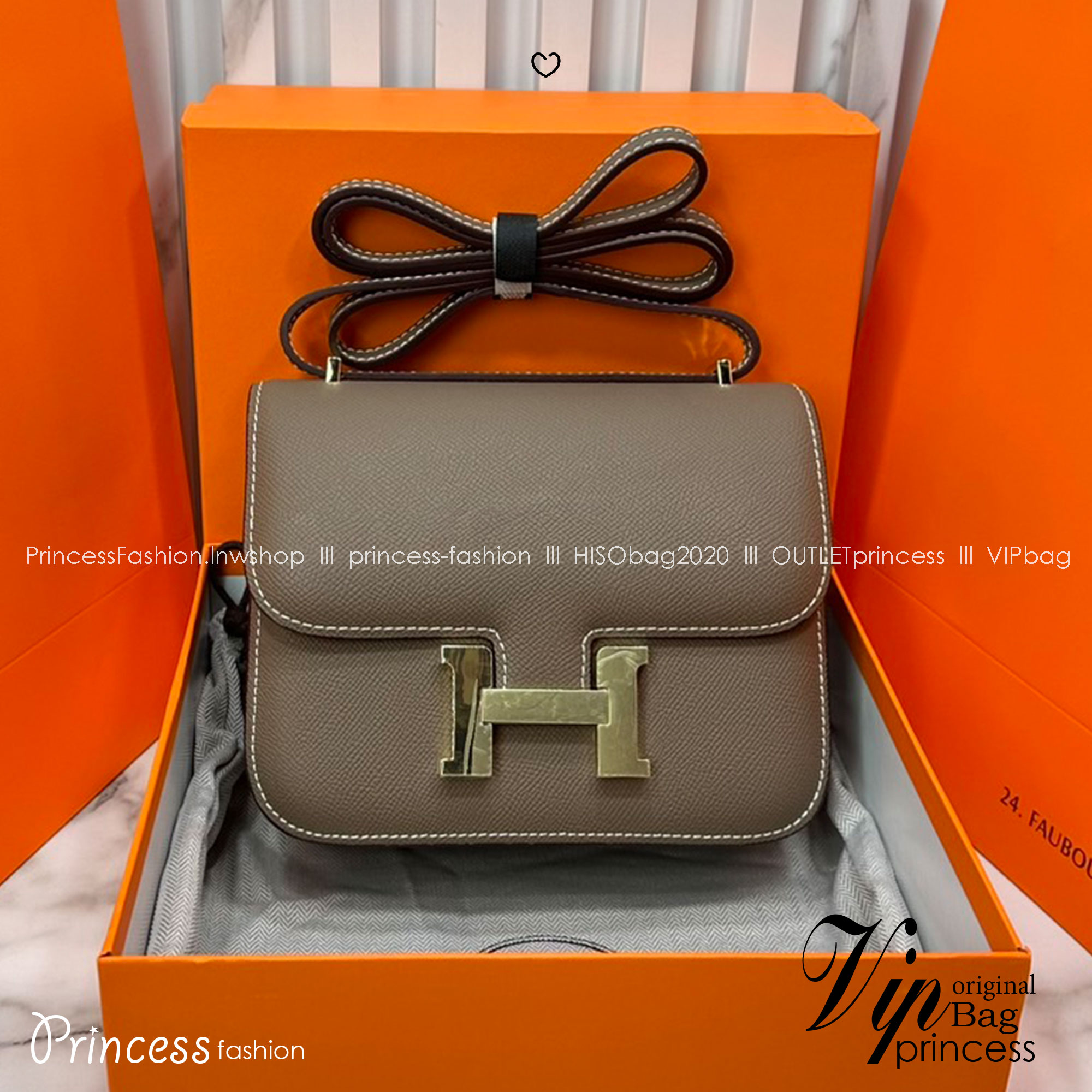 ORI หนังแท้ | Hermes Constance Bag กระเป๋าสะพายที่สุดแห่งหรูหราลัคชู นิยามของความสง่างามเหนือกาลเวลา แบรนด์เนมในฝัน งดงามดั่งเจ้าหญิง