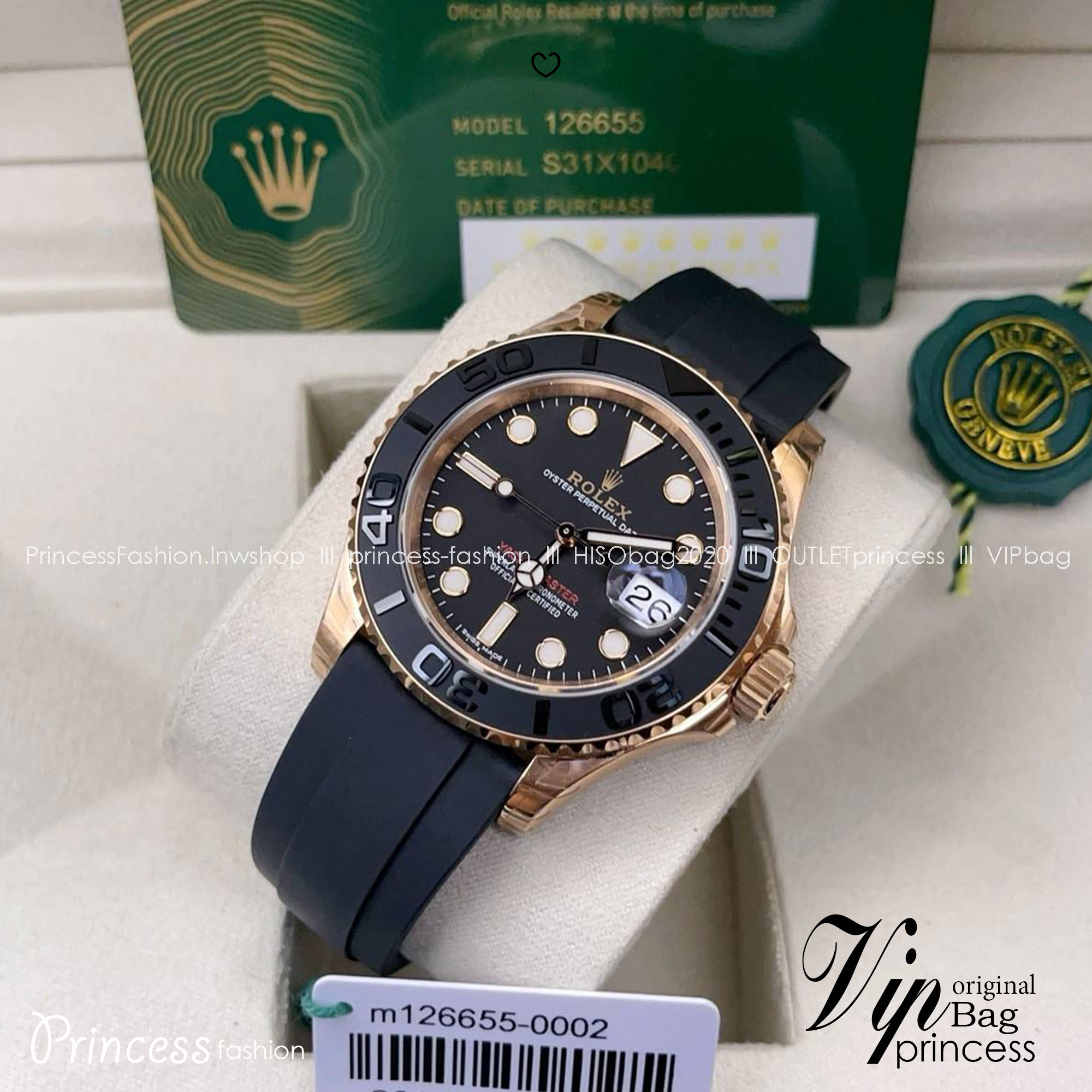 สลับแท้ เกรดเทพ นาฬิกาโรเล็กซ์ ROLEX YACHT MASTERS -Rolex TOP SWISS 1:1 super clone