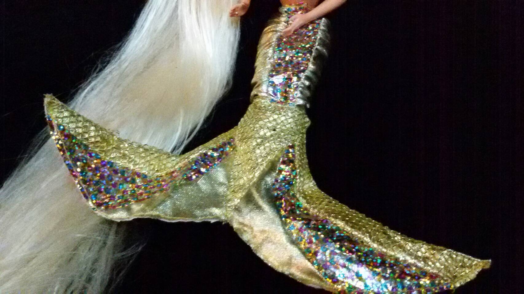 Vintage Barbie Jewel Hair Mermaid Doll 1995 ตุ๊กตาบาร์บี้แท้มือสองสภาพดีมาก