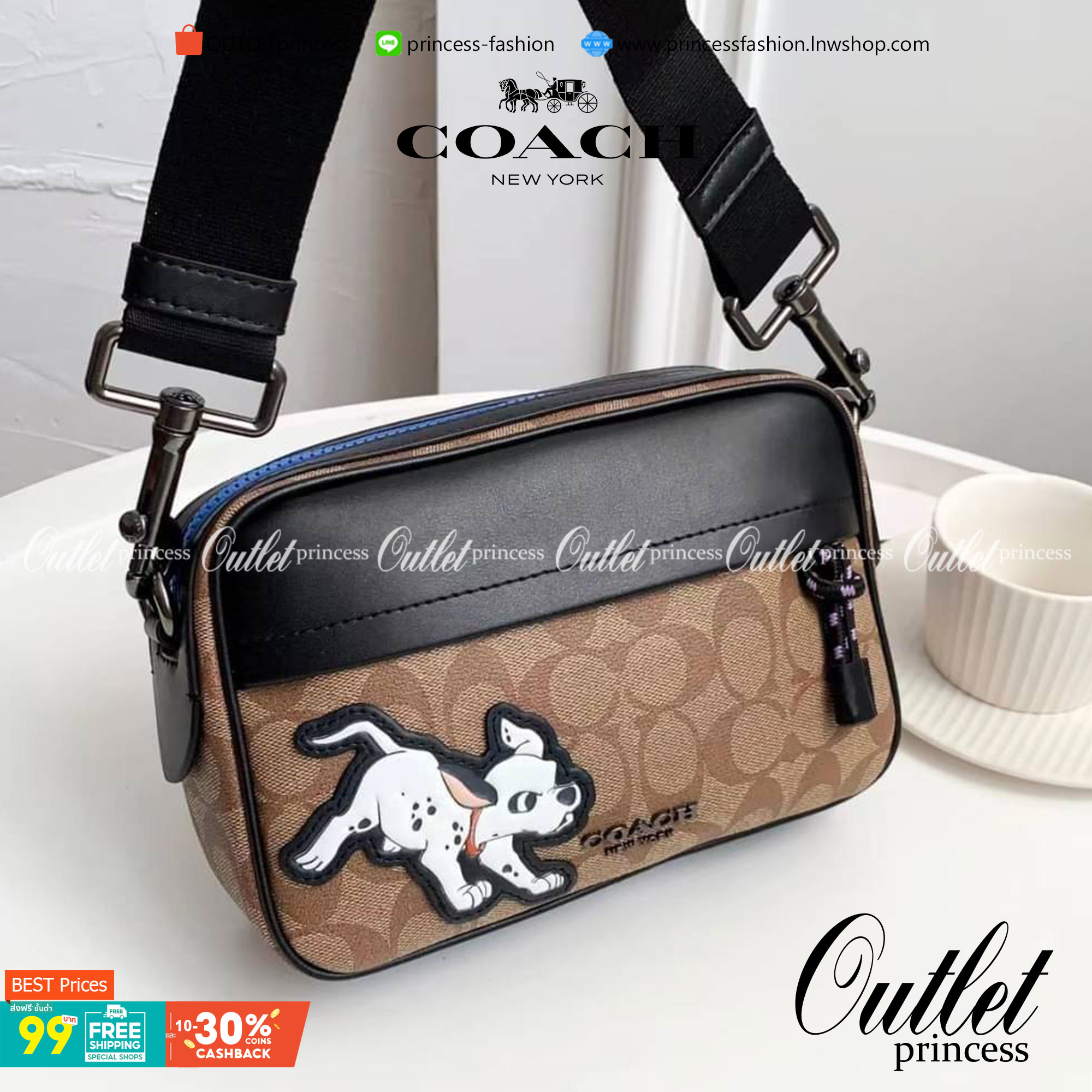 COACH F91498 DISNEY X COACH GRAHAM CROSSBODY