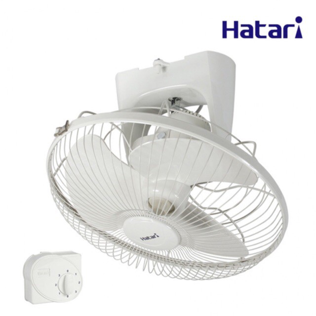 พัดลมโคจรติดเพดาน Hatari รุ่น HE-C16M1(S) ขนาด 16 นิ้ว ลดราคาถูกสุดๆ โทรเล้ยย 02-4245594, 085-3801177, 081-6215561