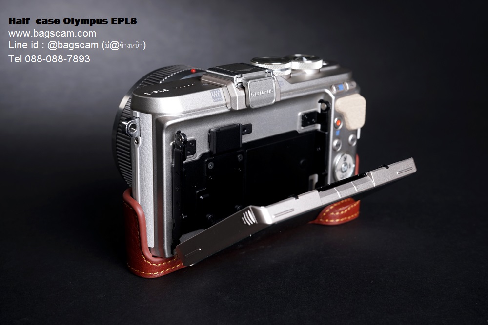 เคสกล้อง Olympus EPL8 หนังแท้