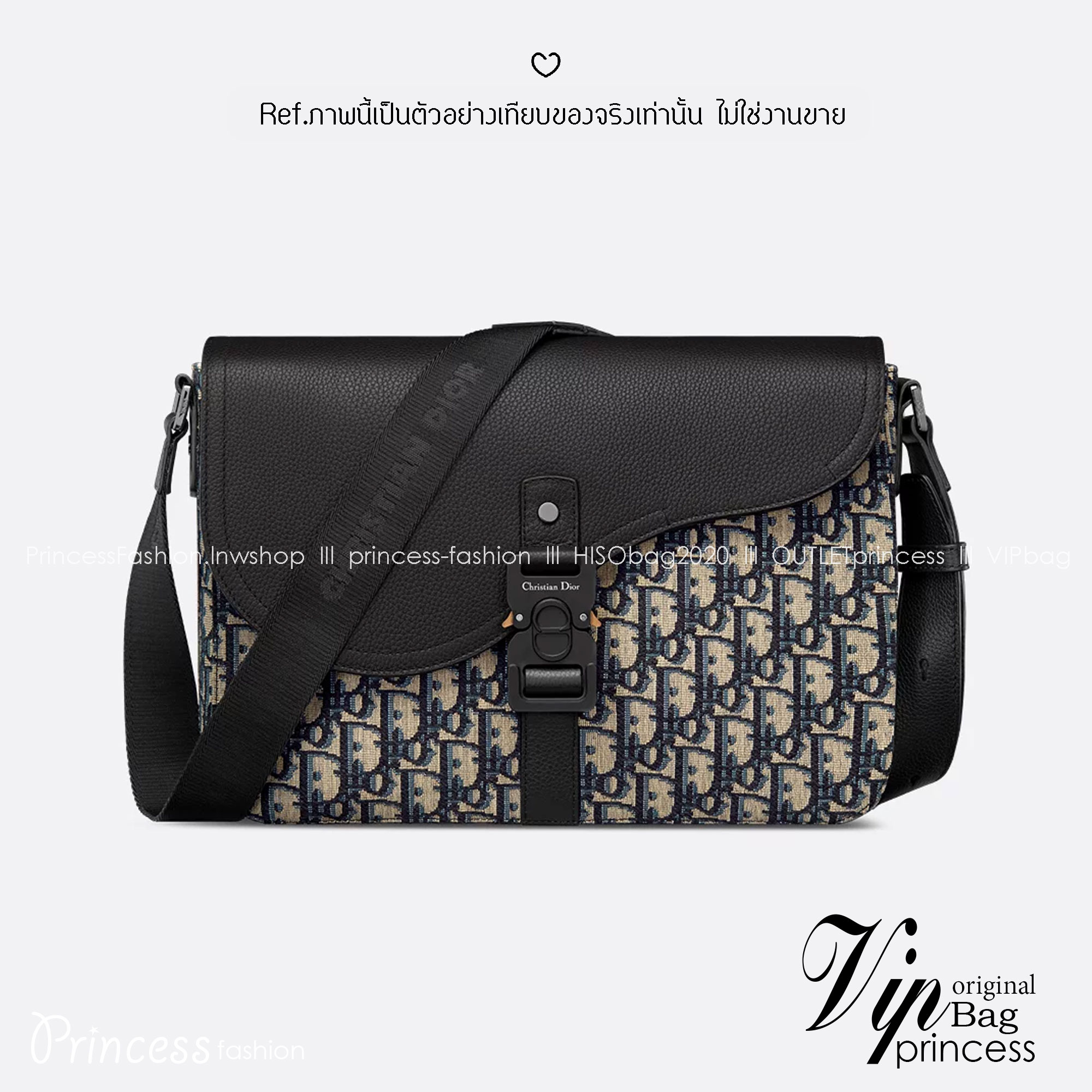 Large DIOR Saddle Messenger Bag with Flap 30cm กระเป๋าทรงแมสเซ็นเจอร์รุ่นยอดนิยม ท่านชายควรมีมากค่า ใบใหญ่จุของได้เยอะ สวยหรูดูดีมีระดับ ต้องยกให้รุ่นนี้เลยค่ะ 🤍 เกรดท็อปออริ เกรดดีสุด