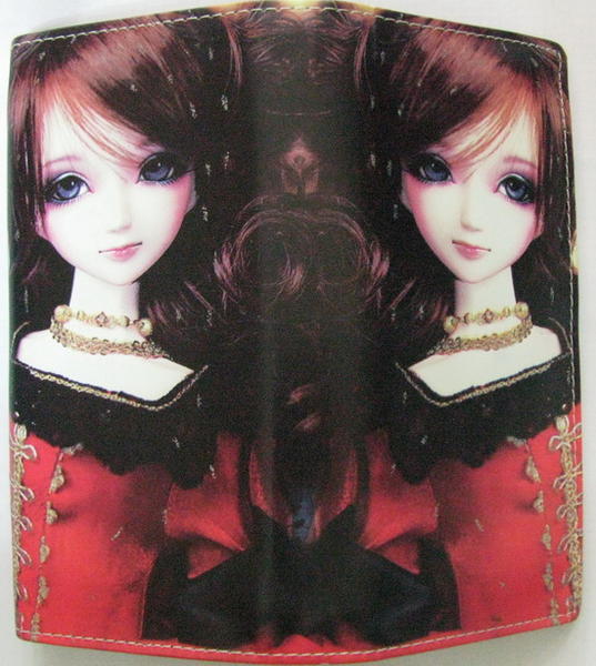 กระเป๋าสตางค์สีแดงลายการ์ตูนเกาหลีค่ะ