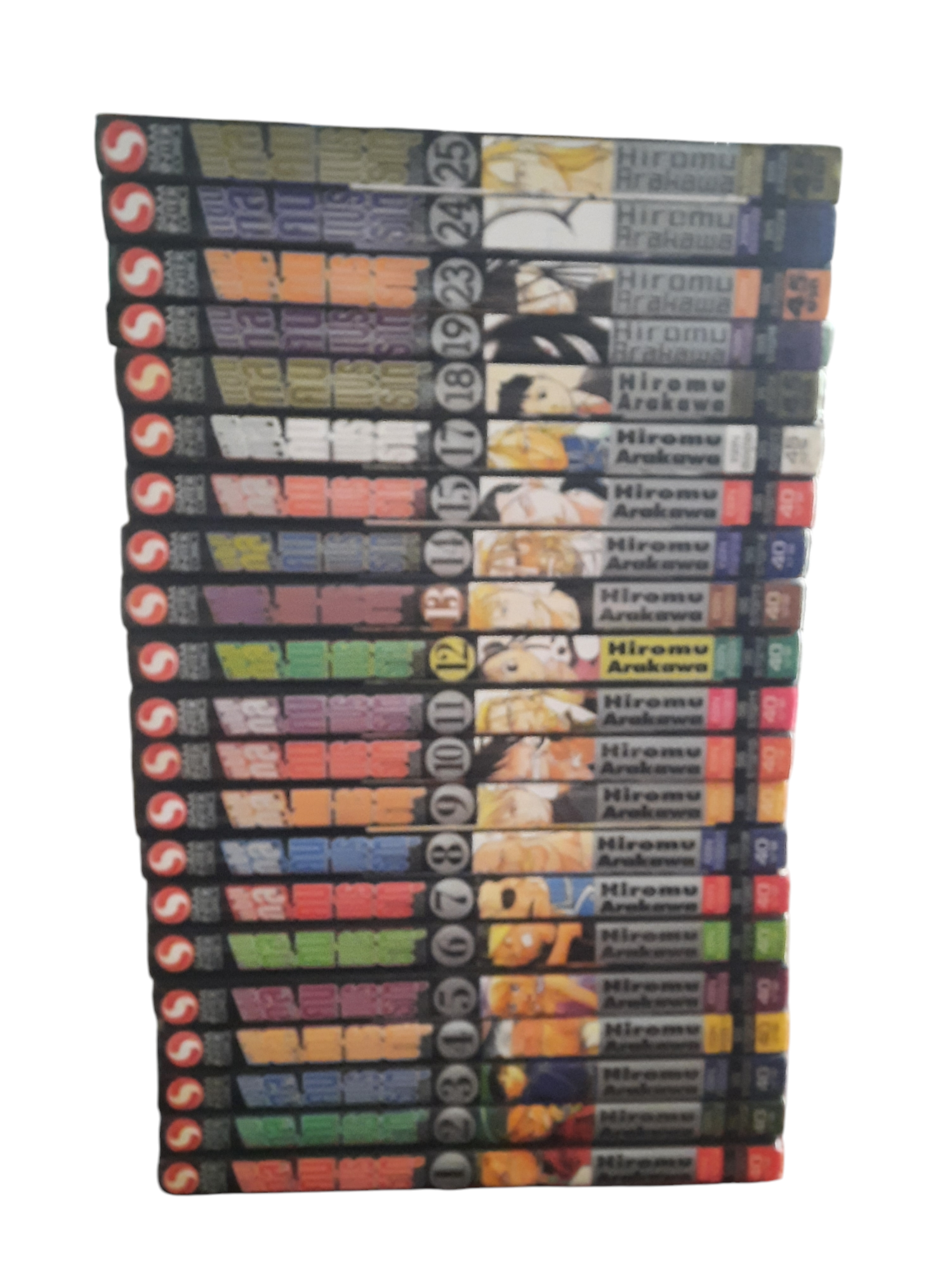 แขนกลคนแปรธาตุ ชุด เล่ม 1-25 (ขาดเล่ม 16,20,21,22)