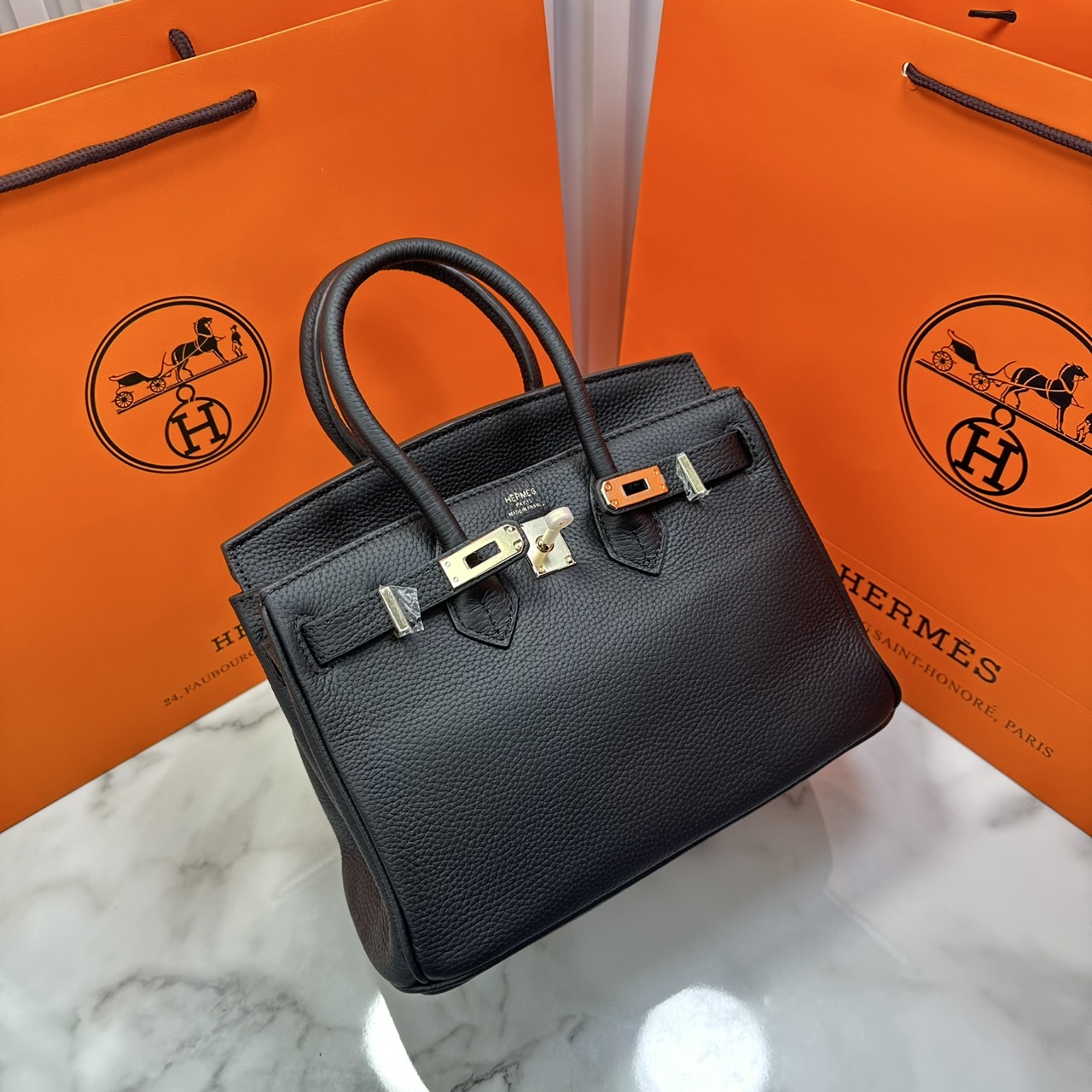 ORI หนังแท้ | Hermes Birkin 25 / Birkin 30 กระเป๋าสะพายที่สุดแห่งหรูหราลัคชู นิยามของความสง่างามเหนือกาลเวลา แบรนด์เนมในฝัน งดงามดั่งเจ้าหญิง