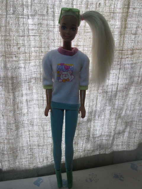 Barbie_Baby Sitter Skipper ตุ๊กตาบาร์บี้แท้มือสองสภาพดี