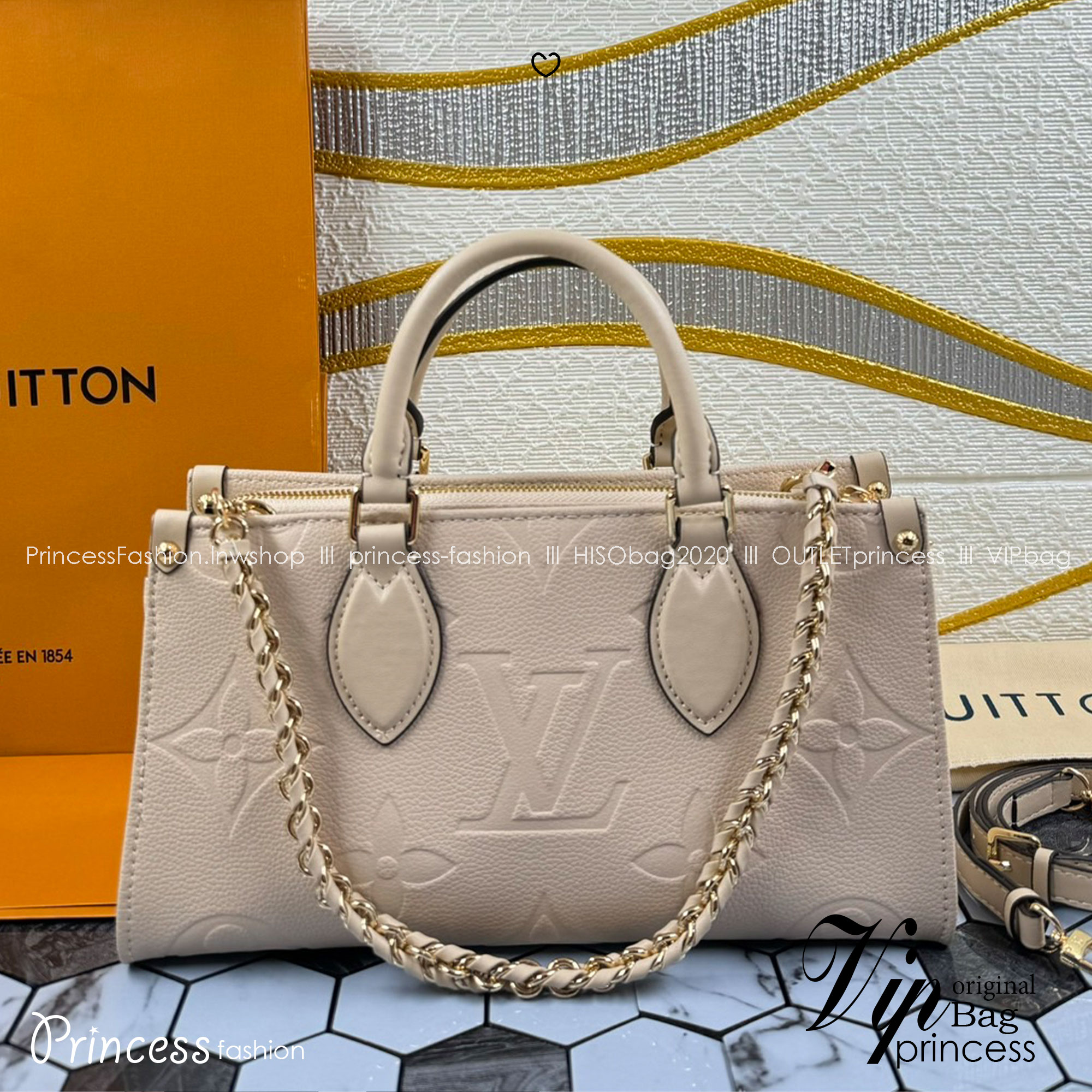 LV OnTheGo East West กระเป๋าทรงโท้ทดีไซน์ใหม่ สัดส่วนลงตัวงดงาม เกรดออริ 1:1 สลับแท้