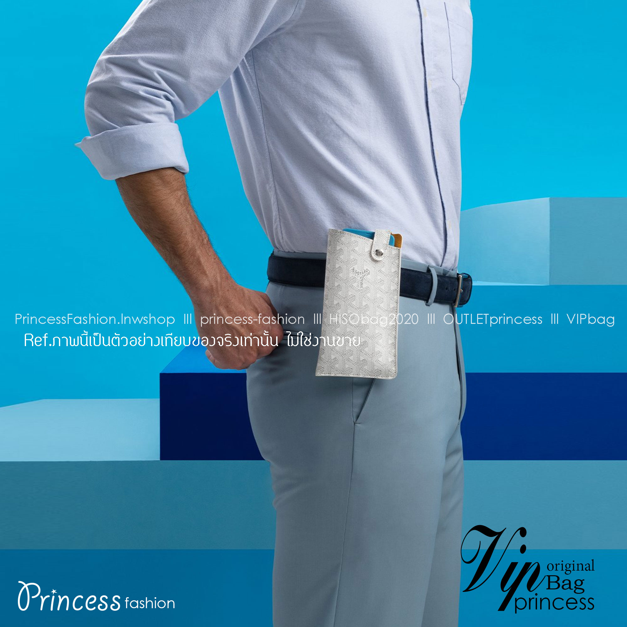 GOYARD MONTMARTRE GM GLASSES CASE TOP ORIGINAL 1:1 เกรดเทียบแท้ ใช้สลับแท้ได้ ใช้งานต่างประเทศได้