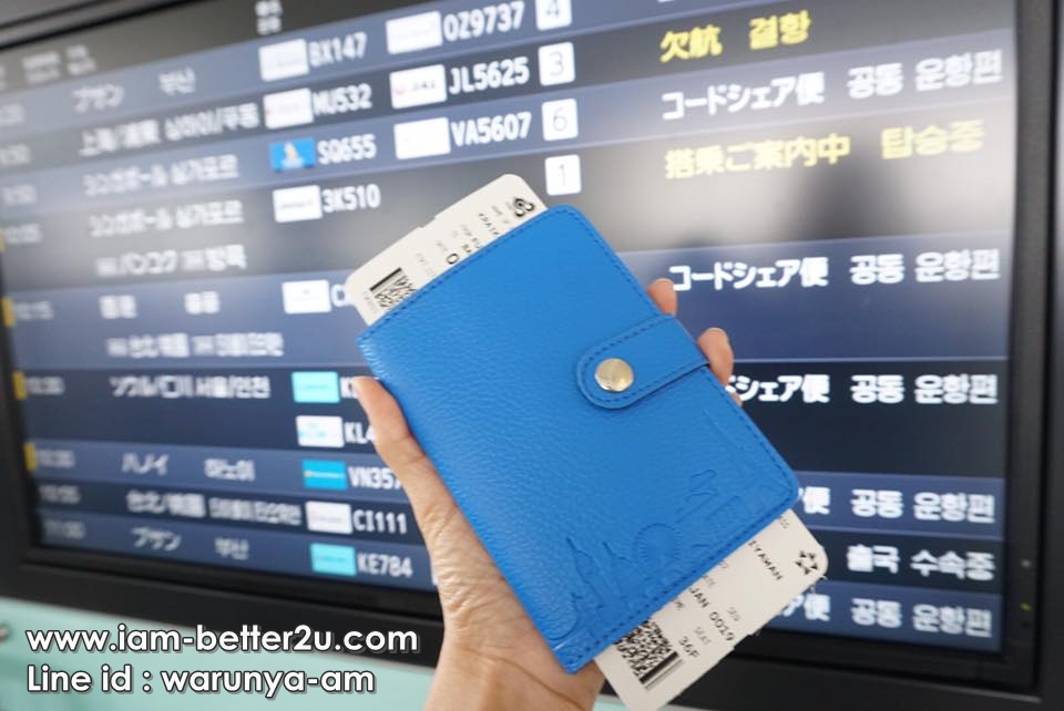 ปกพาสปอร์ต Passport cover กหนัง คุณภาพ กันน้ำ พกสะดวก