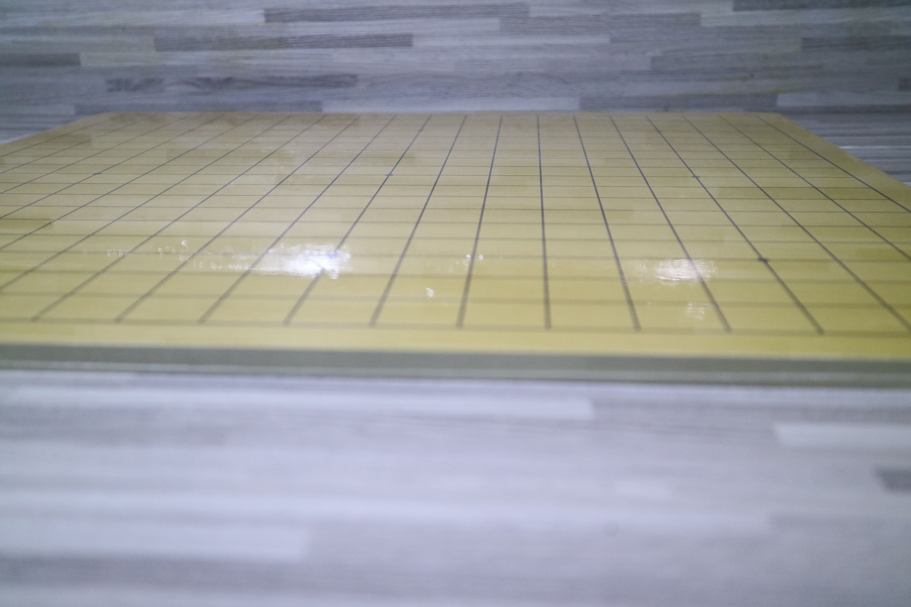 กระดานหมากล้อมไม้ไผ่ 19x19 เส้น และ 13x13เส้น(หนา 0.8 ซม.)