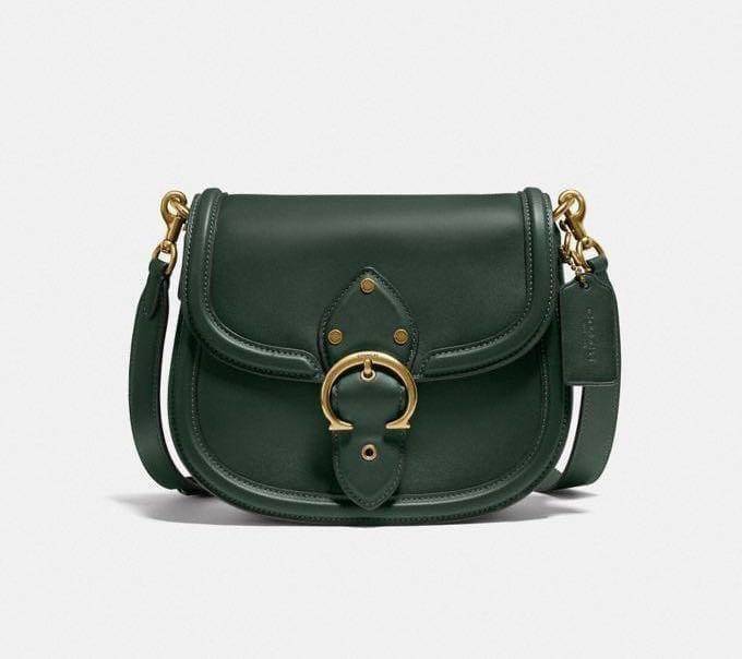 COACH C0749 BEAT SADDLE BAG The best item! ที่สาวๆรอคอย! ฮอตไฟลุก! สีหายาก ละมุนคุณหนู คอลเลคชั่นใหม่ ดีไซน์หรูหรา พิเศษมากๆมาพร้อมสายสะพาย 2 เส้น ใช้คู่กันหรือแยกสะพายก็สวยครบสูตร กระเป๋าสะพายทรง saddle คลาสสิค วัสดุหนัง glove-tanned ทนทาน เปิด-ปิดด้วยกร