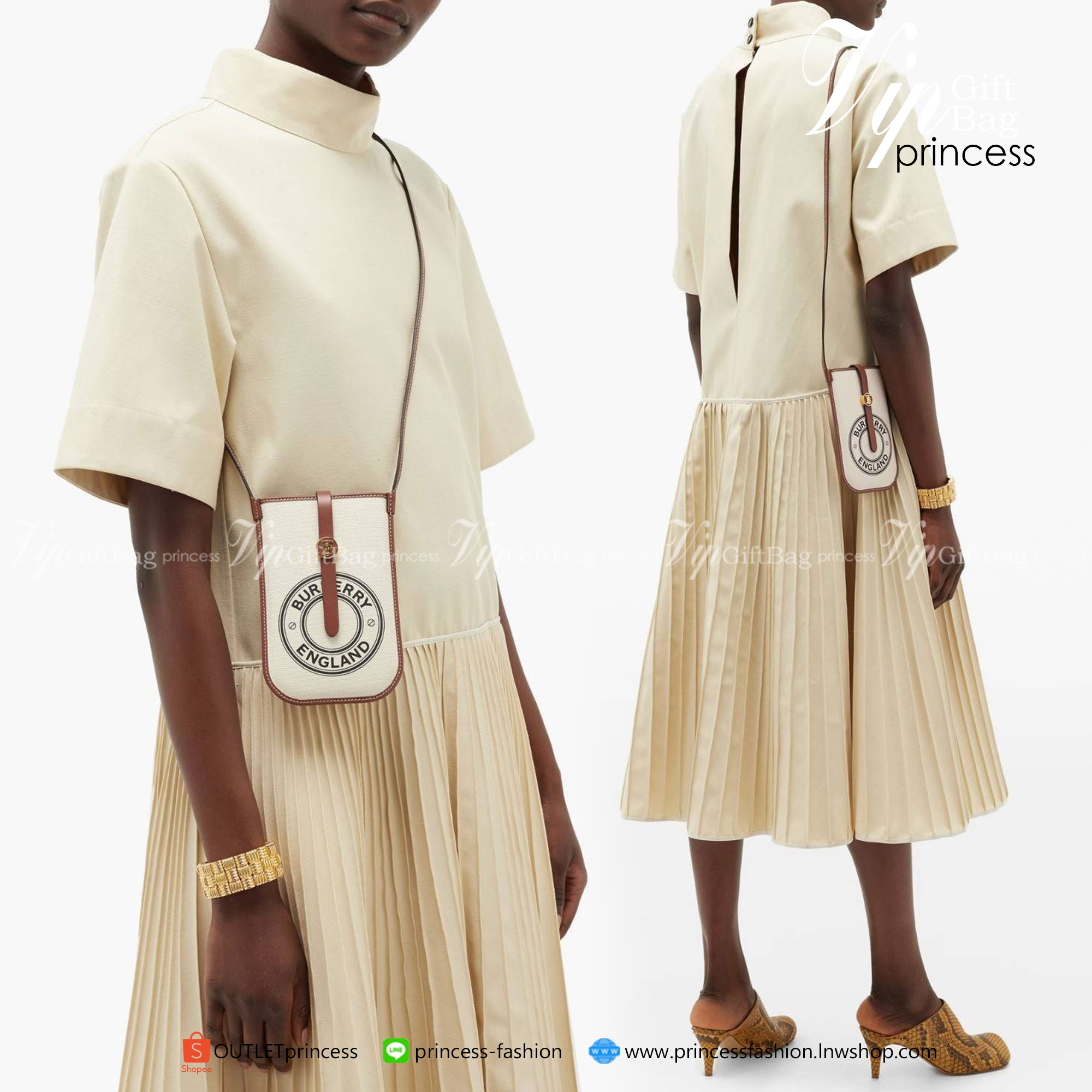 พรีเมี่ยมกิ๊ฟแท้ 100% BURBERRY FRAGRANCES CROSSBODY BAG Gift With Purchase Limited Edition (GWP) พรีเมี่ยมกิ๊ฟจากน้ำหอม