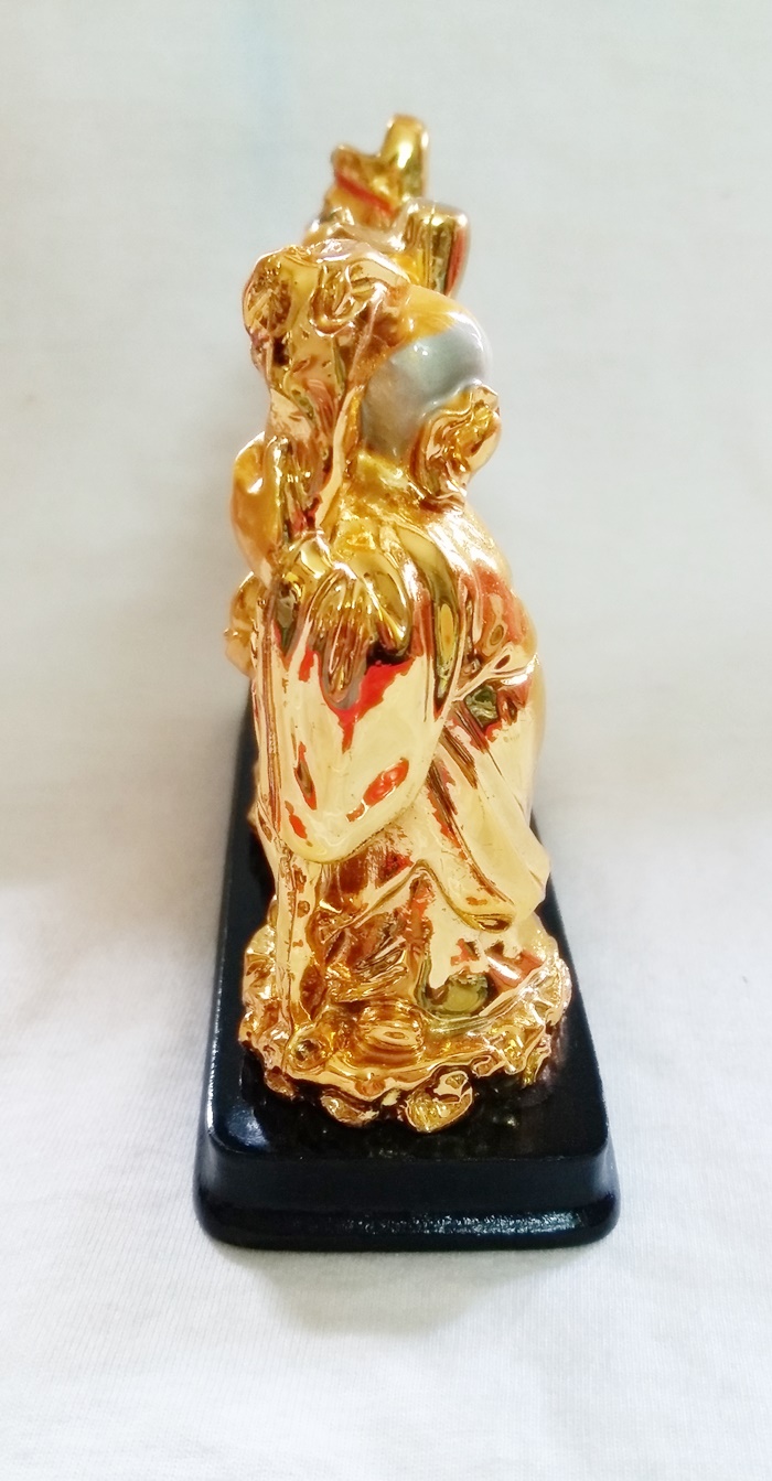 สินค้าหมดค่ะ เทพฮกลกซิ่ว องค์ใหญ่สีทอง แก้ชงปีมะแม ชง25% ปี2561 ช่วยเสริมดวงท่านให้ดีขึ้นค่ะ