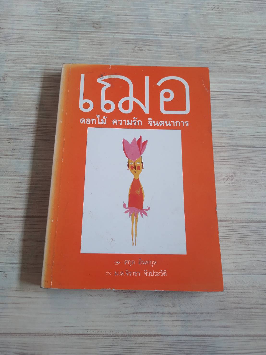 เฌอ ดอกไม้ ความรัก จินตนาการ สกุล อินทกุล เขียน ม.ล.จิราธร จิรประวัติ ภาพ