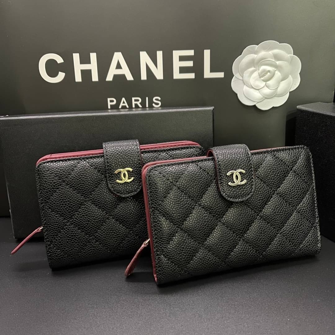 Chanel Wallet Medium / CHANEL ZIP WALLET รุ่นยอดนิยมคลาสสิกเป็นอมตะ เป็นใบยอดนิยมของสาวๆ เลยค่าา พร้อมส่งที่ไทยไม่ต้องรอพรีฯ สาวก Chanel Must Have! นะคะ