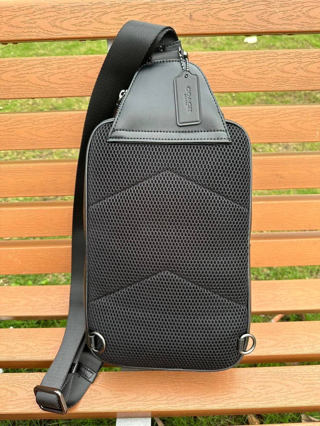 พร้อมส่ง 4 สี COACH Ethan Pack In Signature Canvas / COACH GRAHAM PACK กระเป๋าคาดอก 🧡 เกรดท็อปออริจินอล 1:1 สลับแท้ เกรดดีสุด ใช้งานต่างประเทศได้