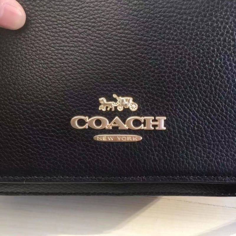 COACH SMALL JES MESSENGER WITH SIGNATURE CANVAS STRAP
