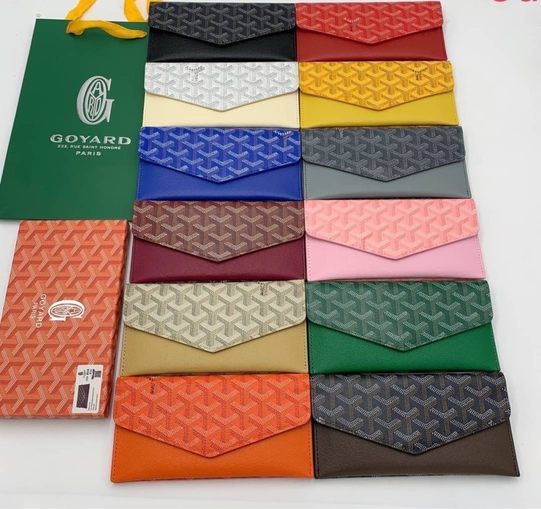 GOYARD Long Wallet Matignon GM กระเป๋าสตางค์ใบยาว พร้อมกล่อง งานสวยหรูน่าใช้ อีกรุ่นที่ยอดขายไม่เคยตก 🤑🤑 ใบจริงดูผู้ดี ดูแพง!!